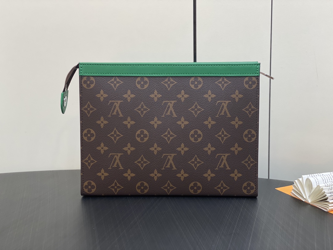 Top purchasing new products official M61692 presbyopic green M82854 handbag clutch series Pochette Voyage medium handbag cut from the ne