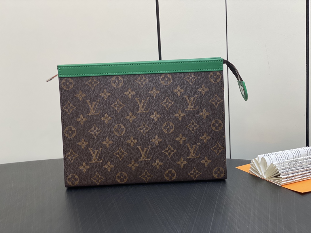 Top purchasing new products official M61692 presbyopic green M82854 handbag clutch series Pochette Voyage medium handbag cut from the ne