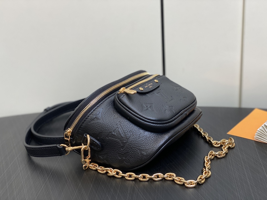 顶级原单M46917黑色全皮链条包系列M82208浅咖色m83275白色m82347粉色本款MiniBu