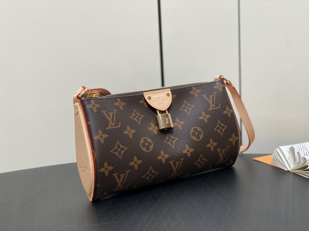 Louis Vuitton 24 New products first launched, officially on sale M47123 presbyopic LV armpit bag mahjong bag series POCHETTE TIRETTE handbag The