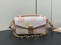Louis Vuitton Handbags Crossbody & Shoulder Bags Messenger Bags Lattice Monogram Canvas Fashion Chains N40749