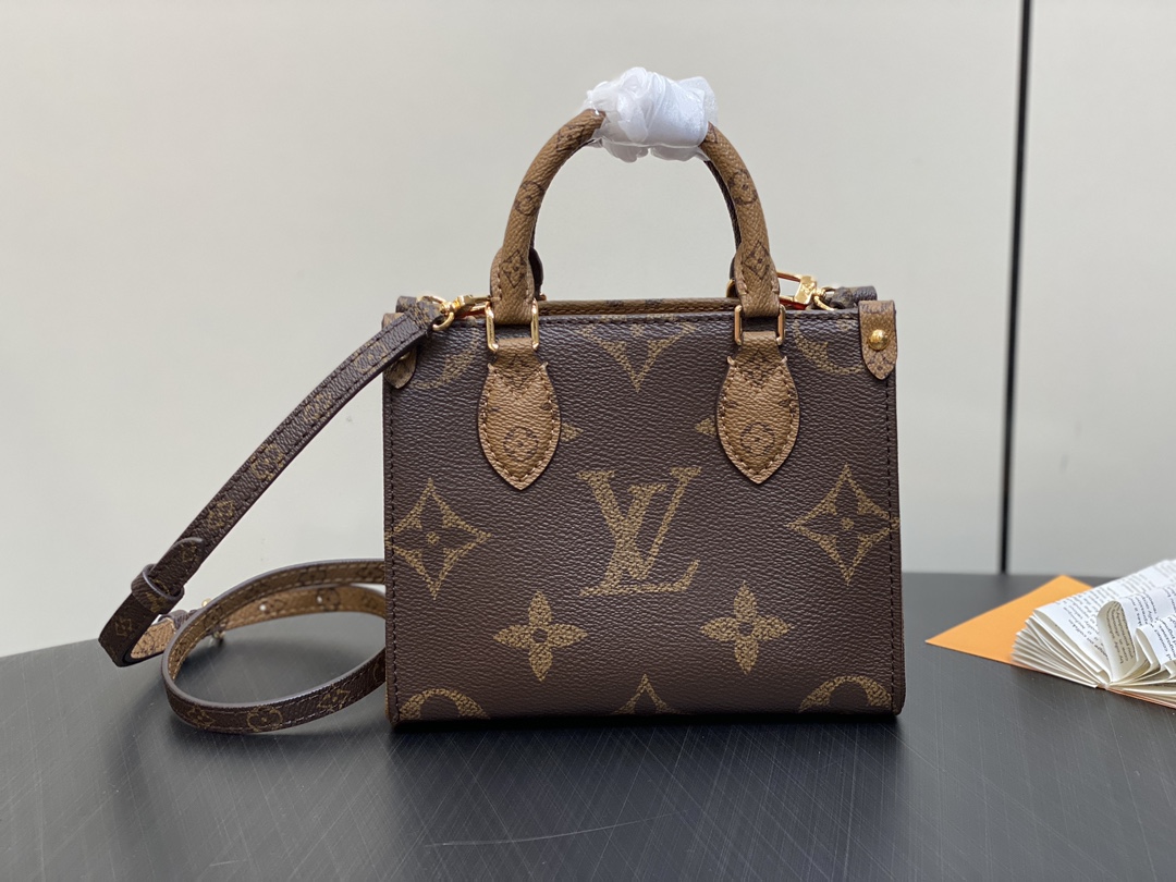 Louis Vuitton LV Onthego Superiore
 Borsette Borse Tote Monogram Canvas Tela Mini M46839