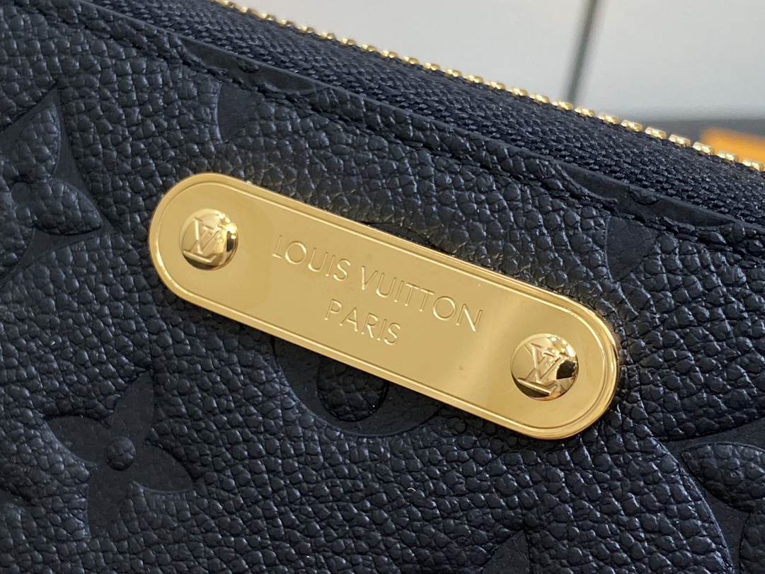 Louis Vuitton Black Monogram Empreinte Leather Margot Wallet 7 i1731399582 5418 4