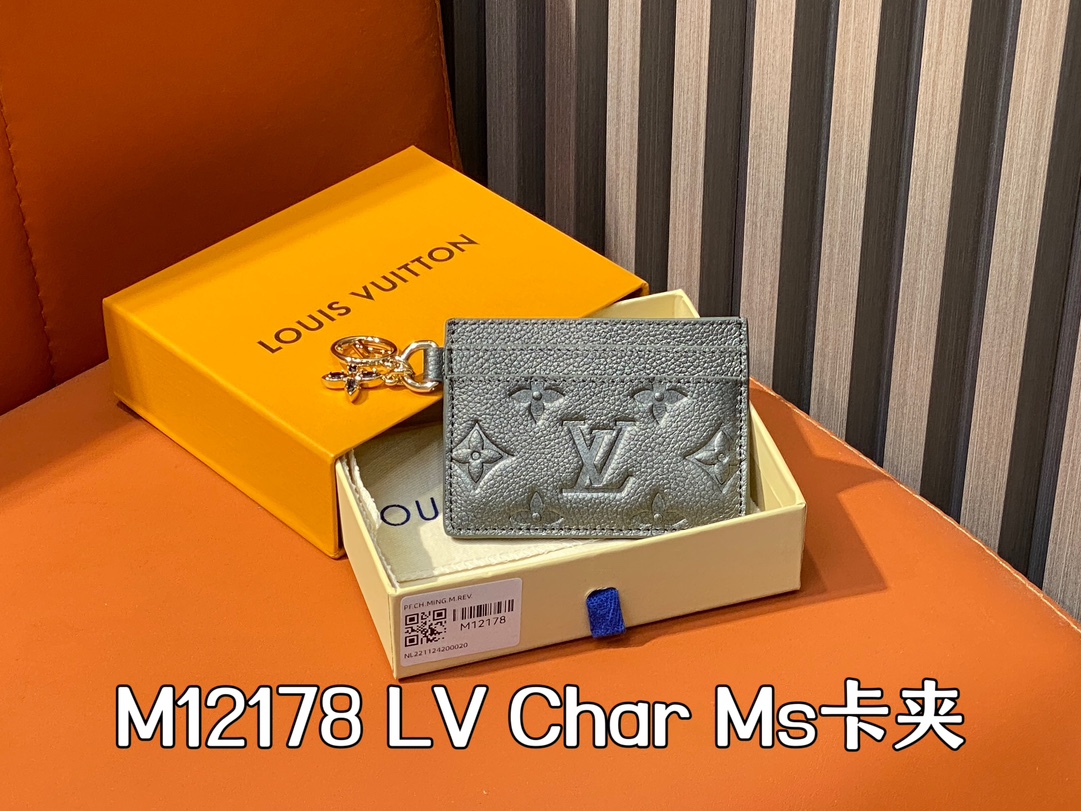 Louis Vuitton Portefeuilles Porte-Cartes Gris M12178