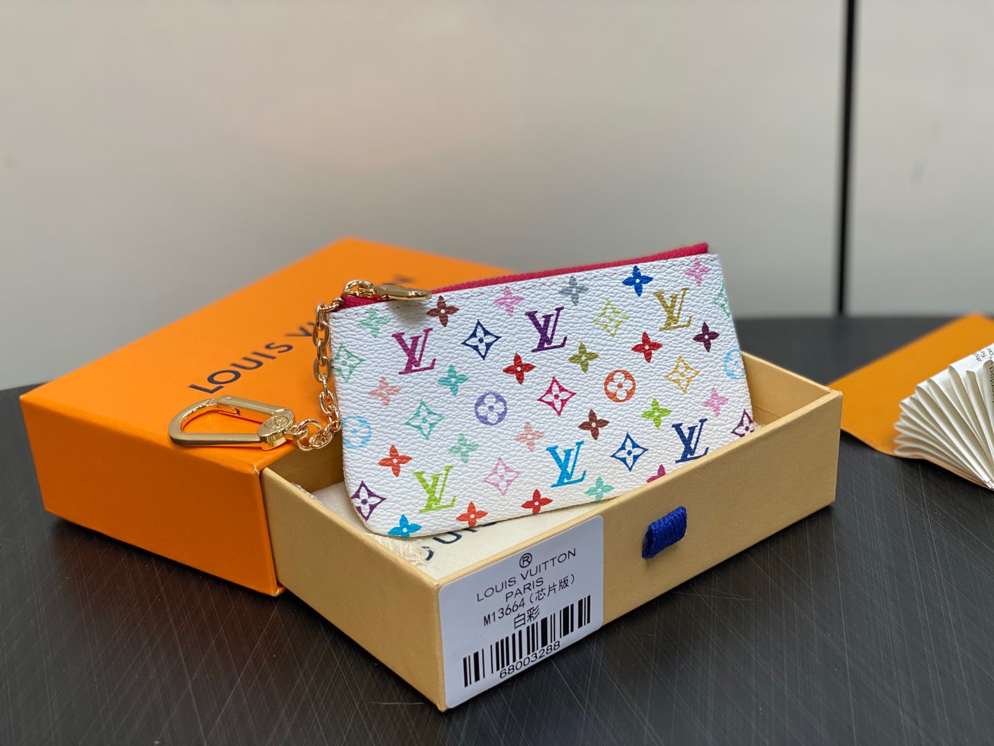 【顶级原单】M13664白彩 钥匙包钱包系列 钥匙包 M62650 82620 本款Monogram印花