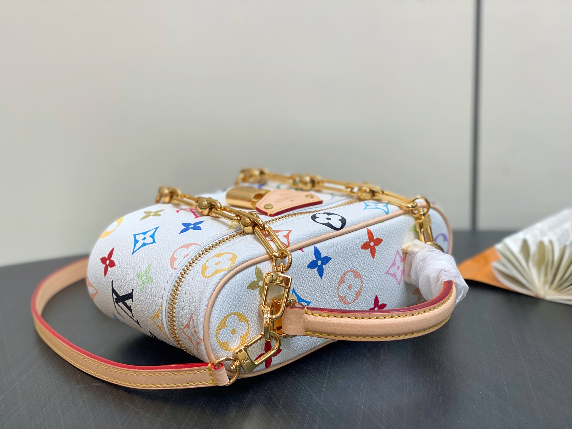Louis Vuitton X TM Vanity Chain Pouch Handbag Monogram Coated Canvas 6 i1740044205130 6815 0 4