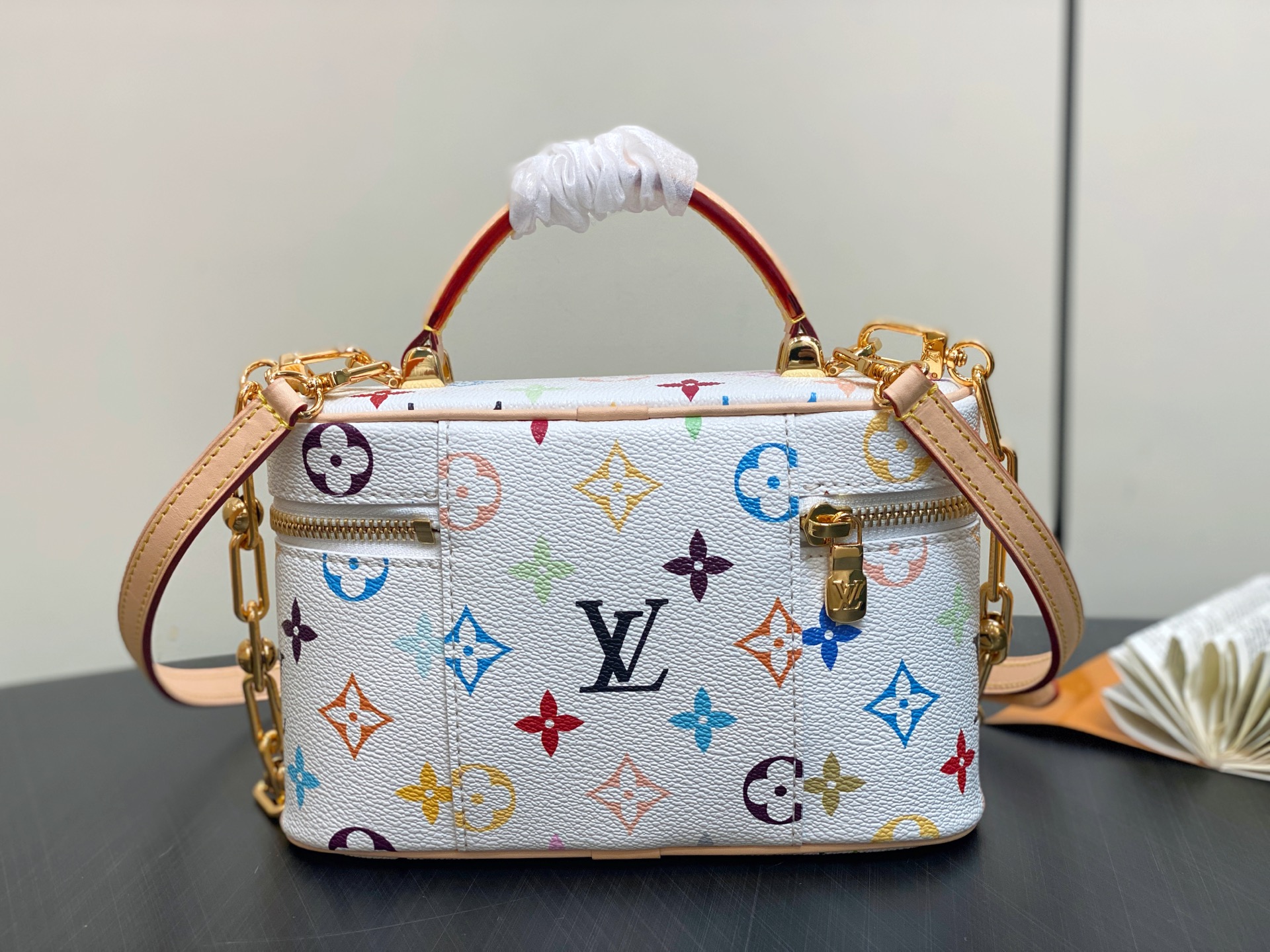 Louis Vuitton X TM Vanity Chain Pouch Handbag Monogram Coated Canvas 5 i1740044207625 5234 0 3
