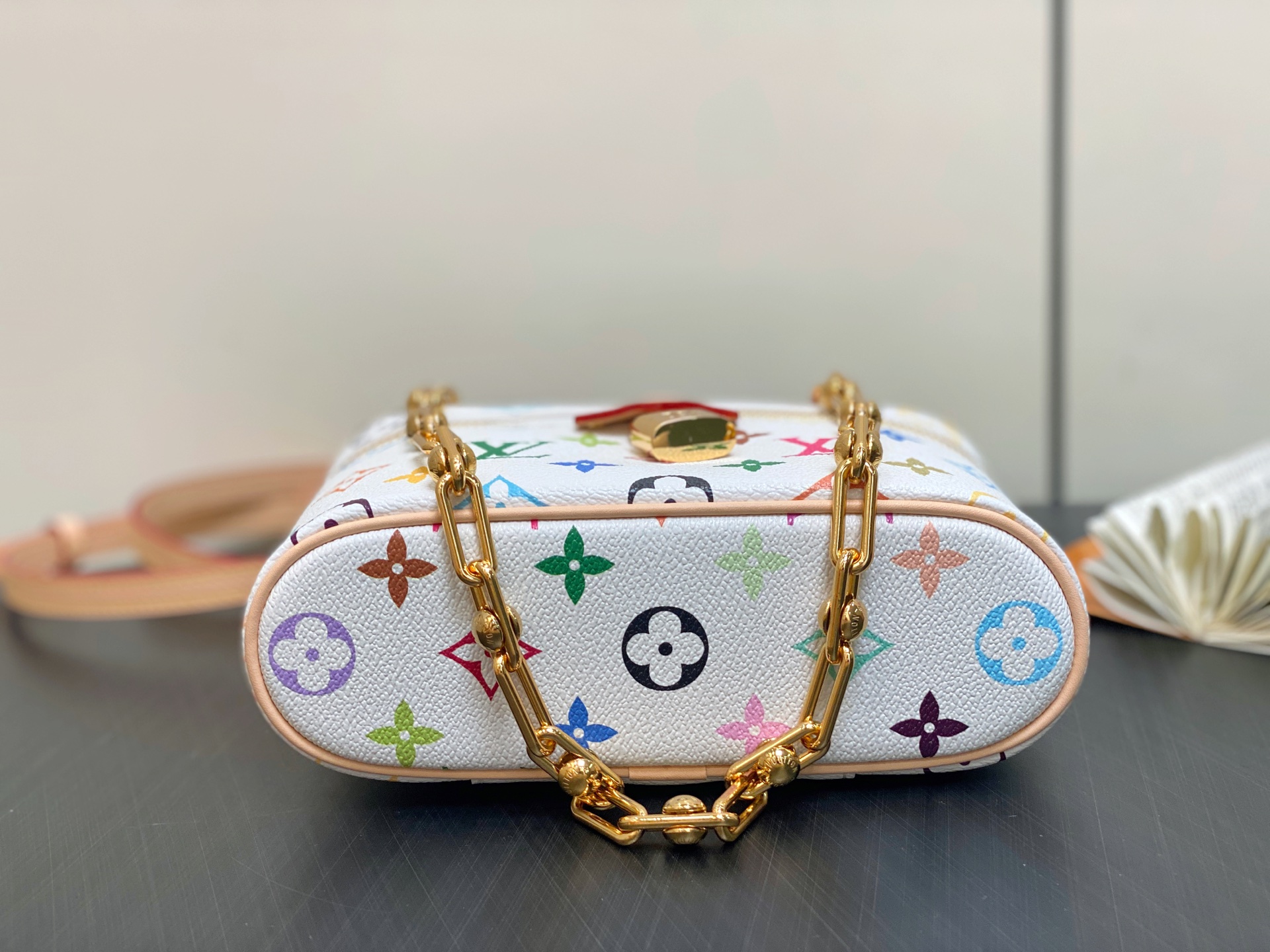 Louis Vuitton X TM Vanity Chain Pouch Handbag Monogram Coated Canvas 7 i1740044207673 6858 0 5