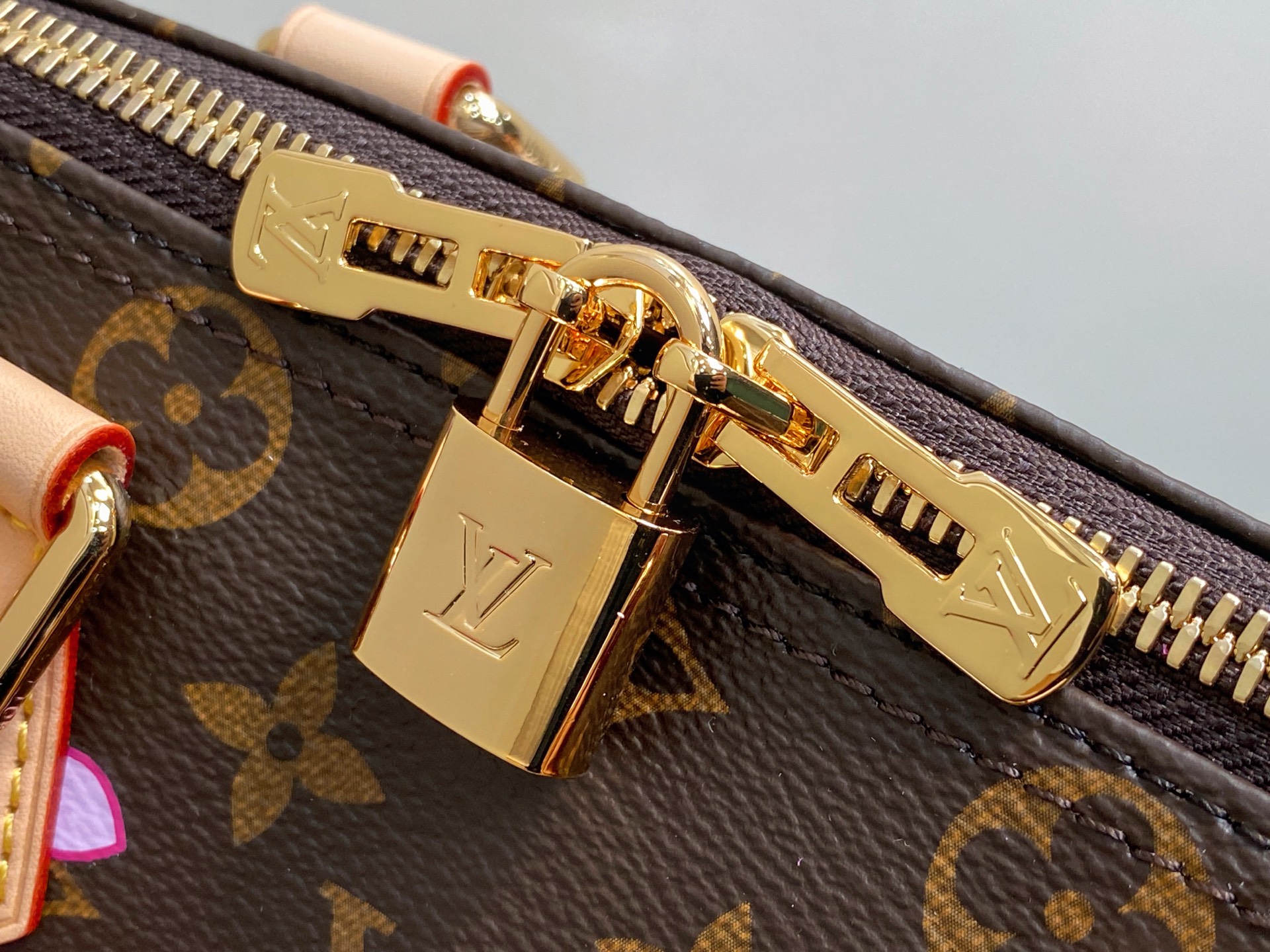 【顶级原单】M14174老花 樱花/村上隆 枕头包speedy LV x TM SPEEDY BANDO