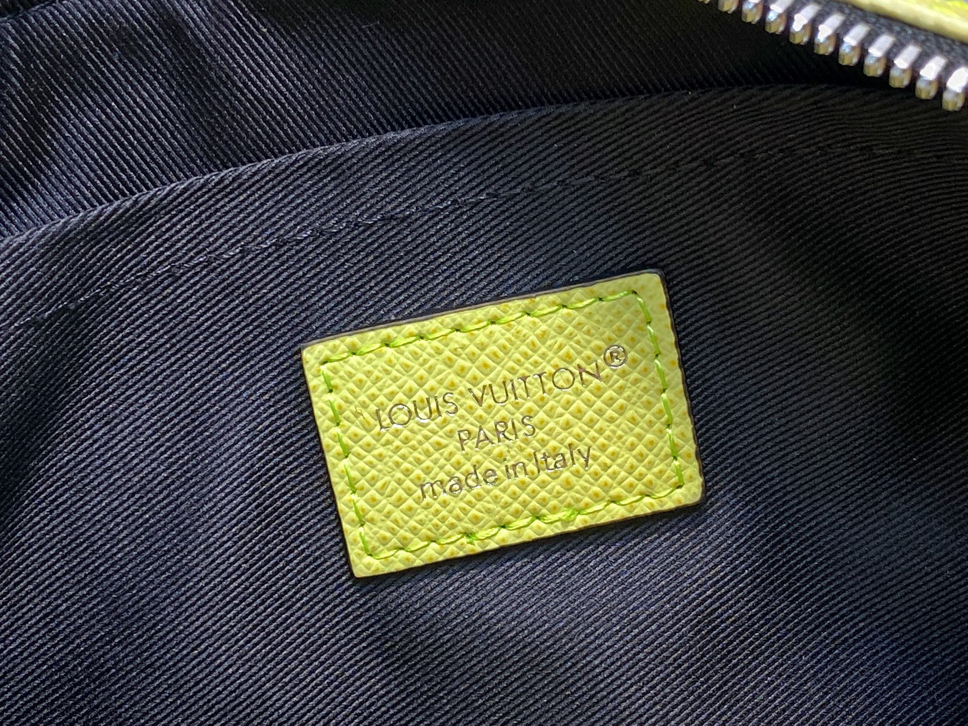 【顶级原单】N14078浅黄色 男包枕头包 KEEPALL BANDOULIÈRE 25 手袋 本款 K