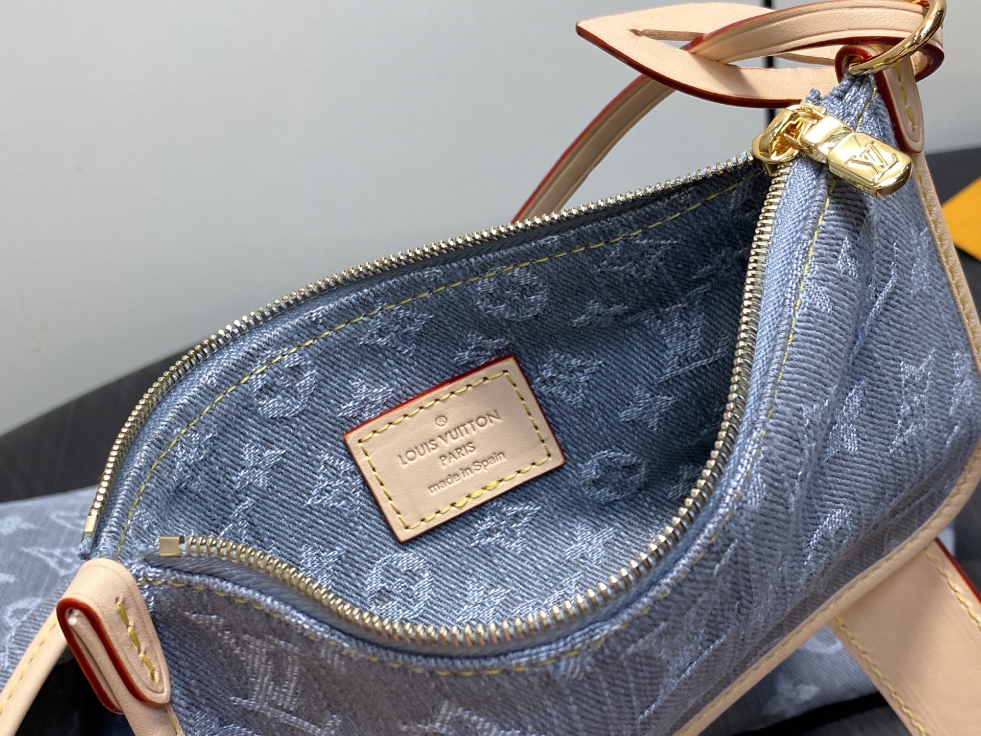 【顶级原单】M13289灰色 牛仔购物袋 CARRYALL 小号手袋 本款 CarryAll Yx中号手