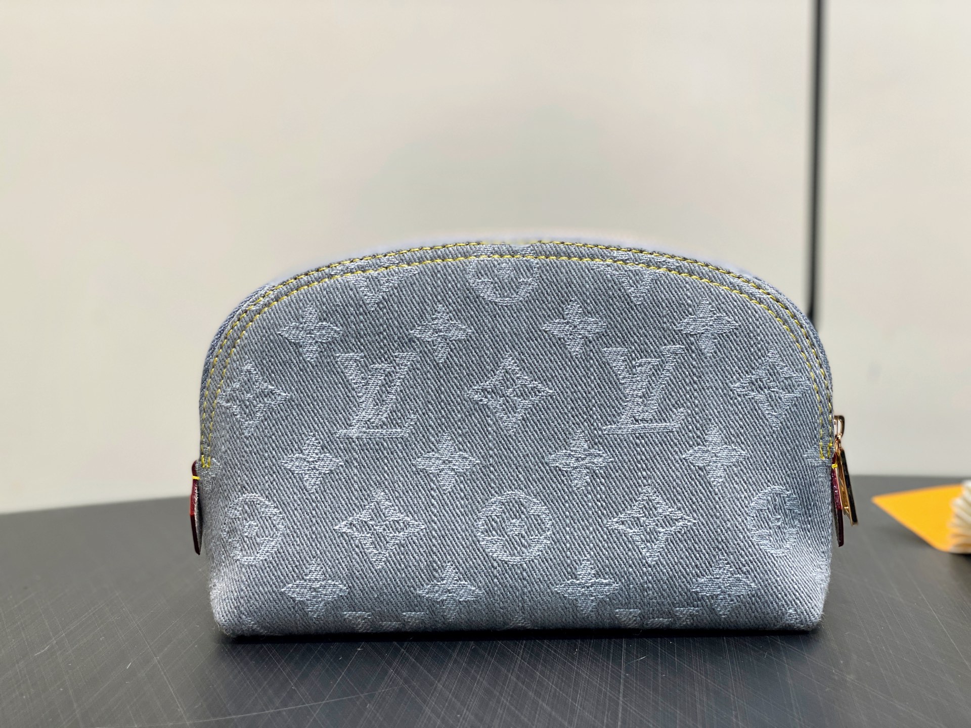 【顶级原单】M13751灰色丹宁牛仔 变码芯片版化妆包 POCHETTE COSMÉTIQUE 化妆包 