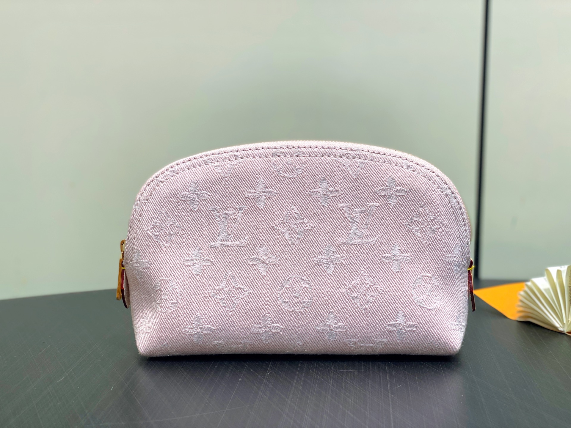 【顶级原单】M13751粉色丹宁牛仔 变码芯片版化妆包 POCHETTE COSMÉTIQUE 化妆包 