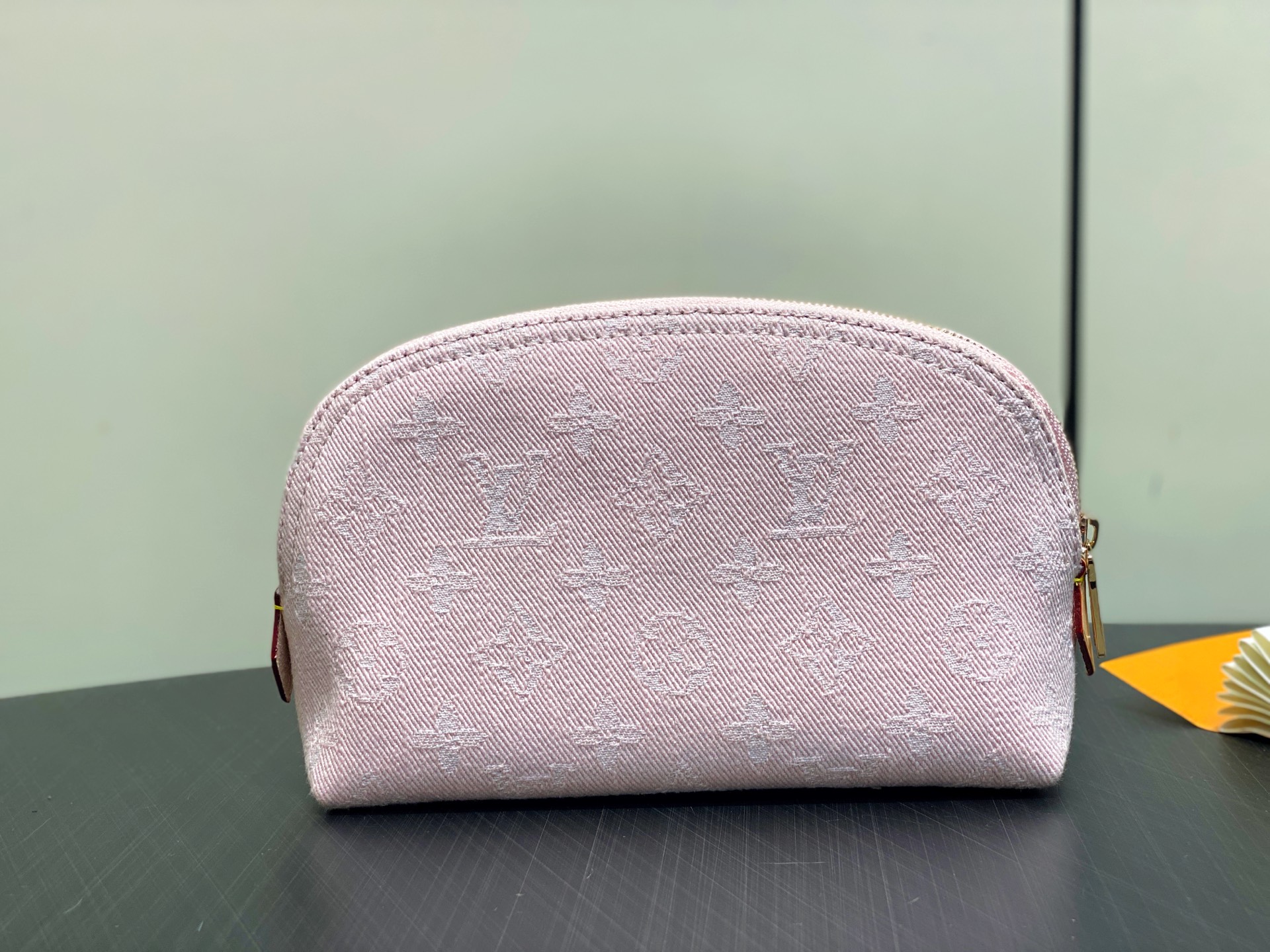 【顶级原单】M13751粉色丹宁牛仔 变码芯片版化妆包 POCHETTE COSMÉTIQUE 化妆包 
