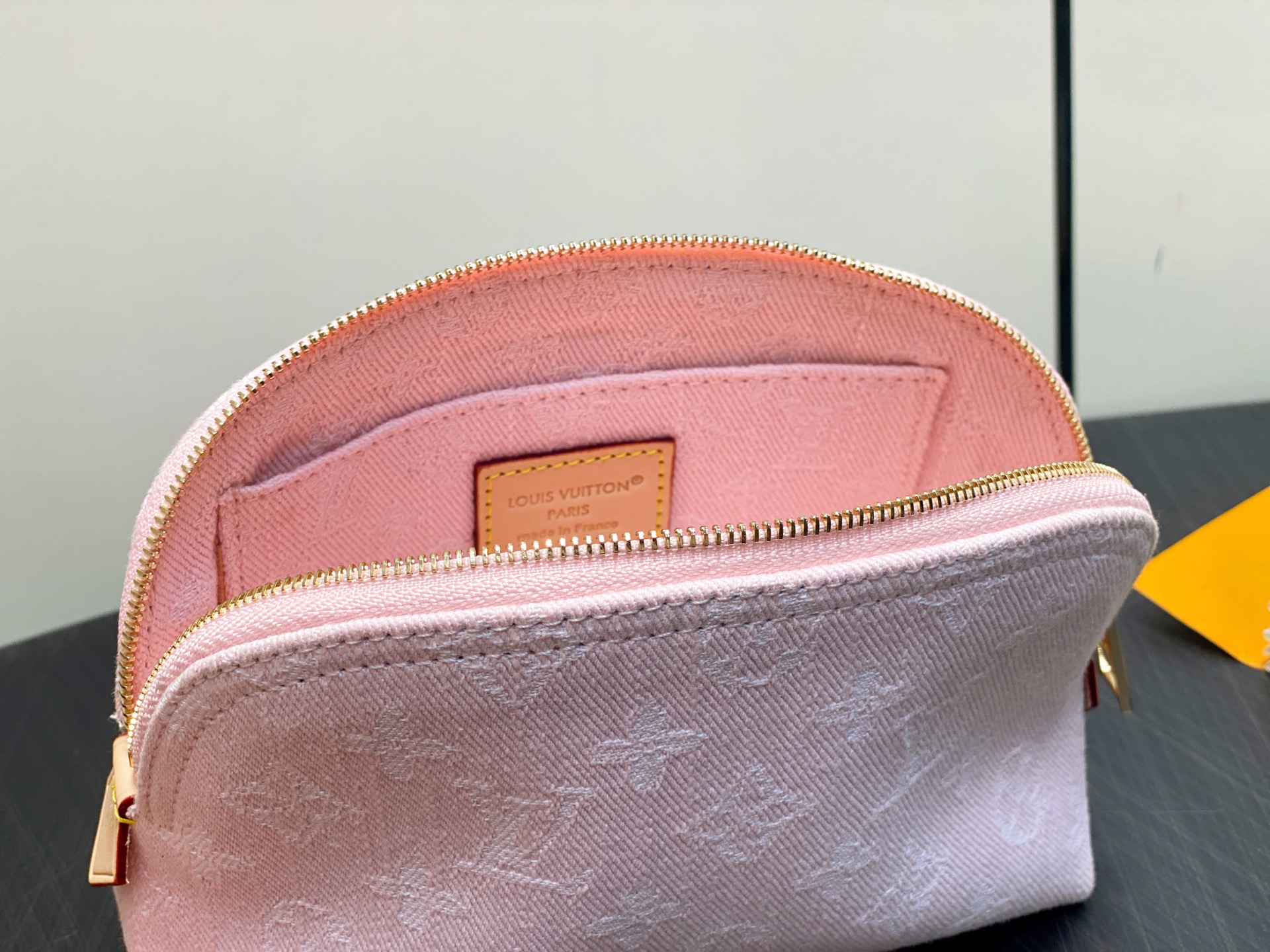 【顶级原单】M13751粉色丹宁牛仔 变码芯片版化妆包 POCHETTE COSMÉTIQUE 化妆包 