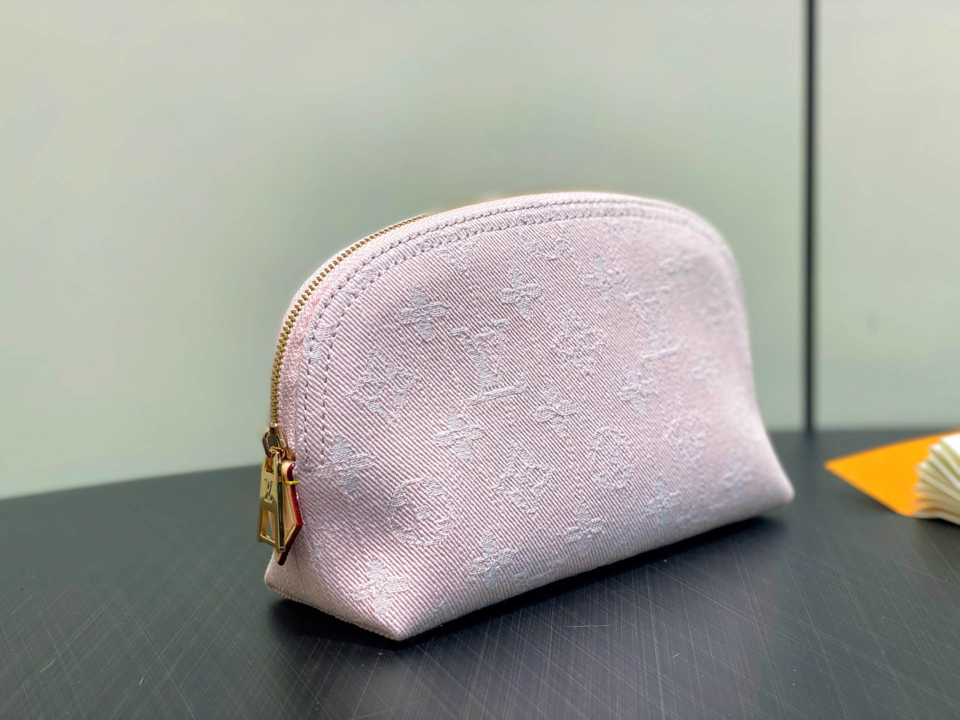 【顶级原单】M13751粉色丹宁牛仔 变码芯片版化妆包 POCHETTE COSMÉTIQUE 化妆包 