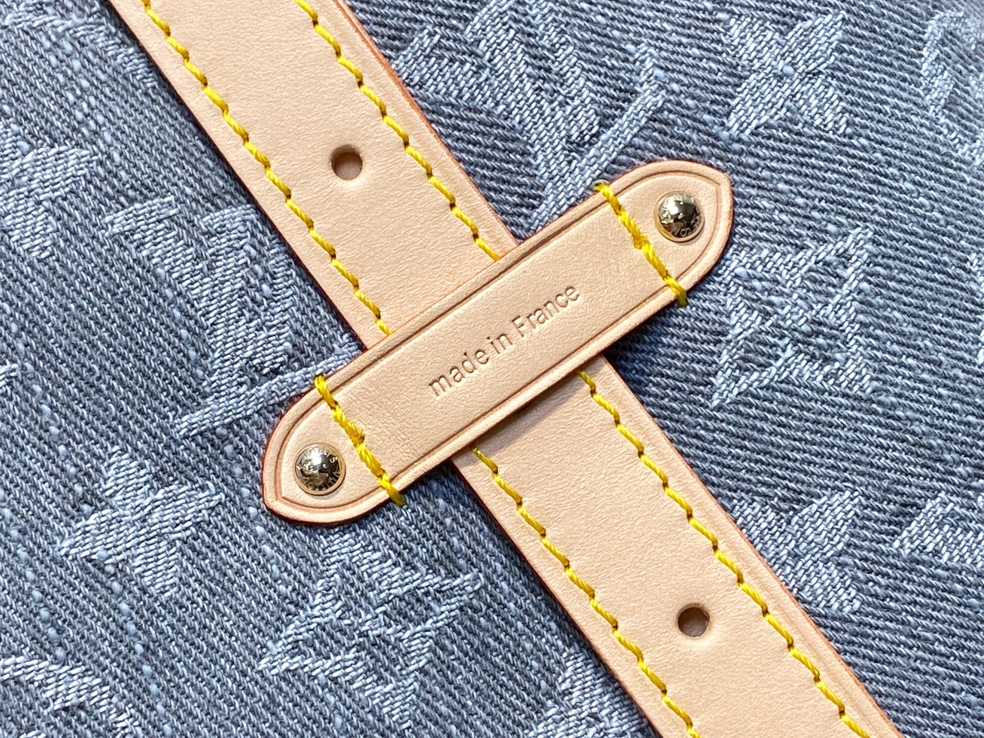 【顶级原单】M13289灰色 牛仔购物袋 CARRYALL 中号手袋 本款 CarryAll Yx中号手