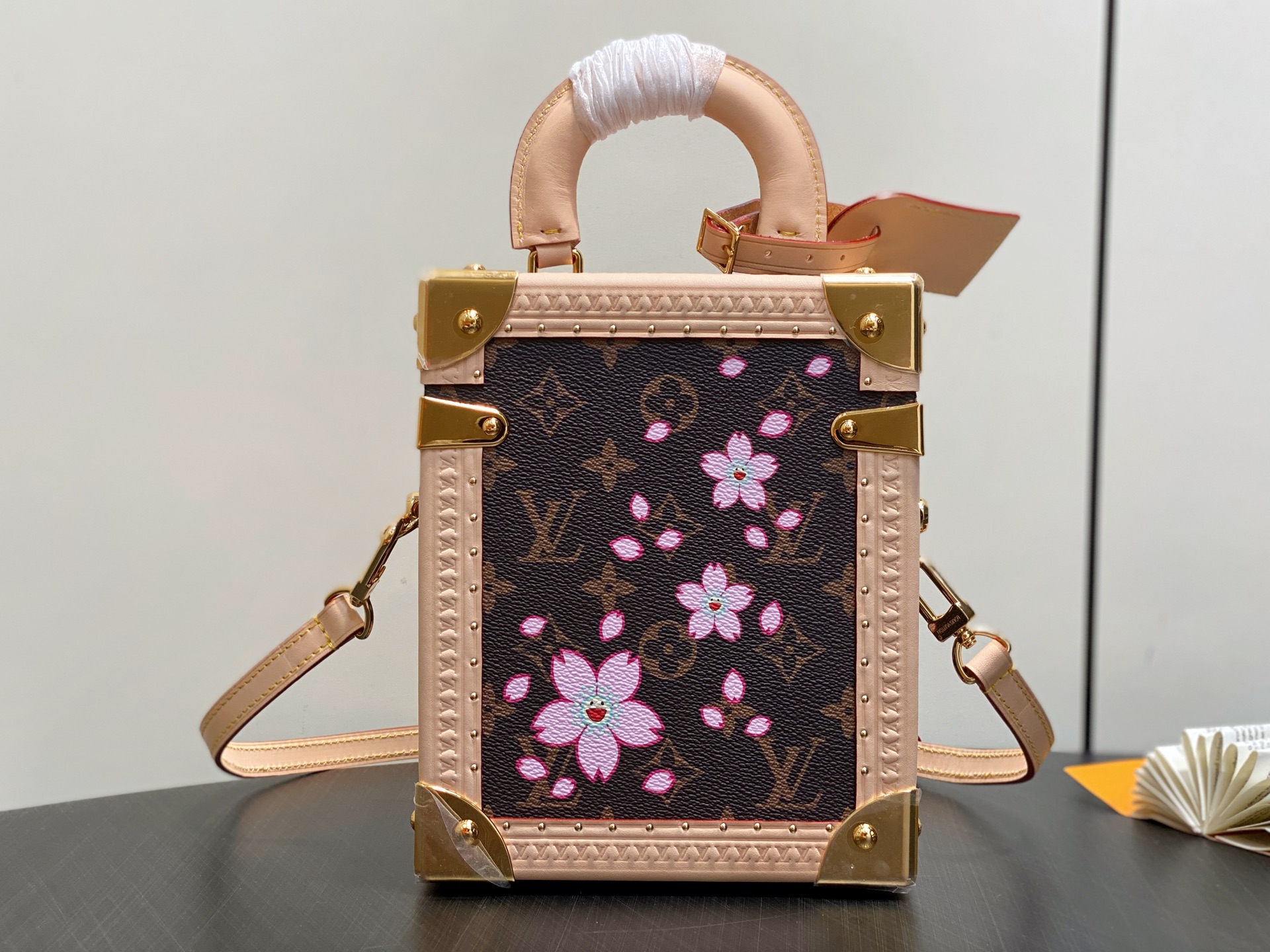 【顶级原单】M10079老花 樱花盒子包箱子 The Camera Box 硬箱相机盒 M14173 小