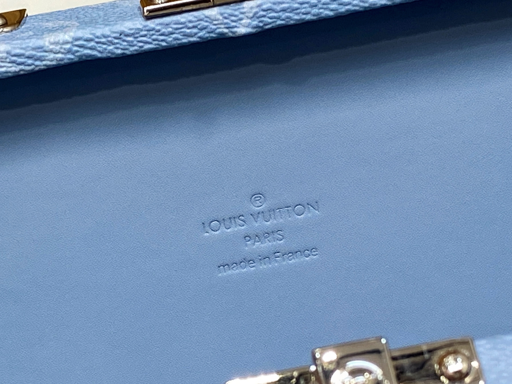 【顶级原单】M13562浅蓝花 盒子包箱子WALLET TRUNK TAIGARAMA 手袋 本款 Wa