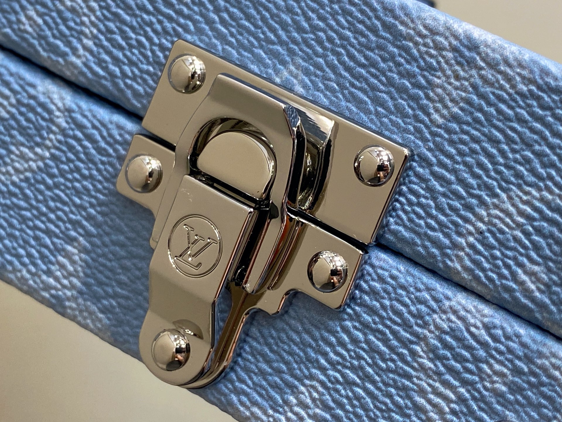 【顶级原单】M13562浅蓝花 盒子包箱子WALLET TRUNK TAIGARAMA 手袋 本款 Wa