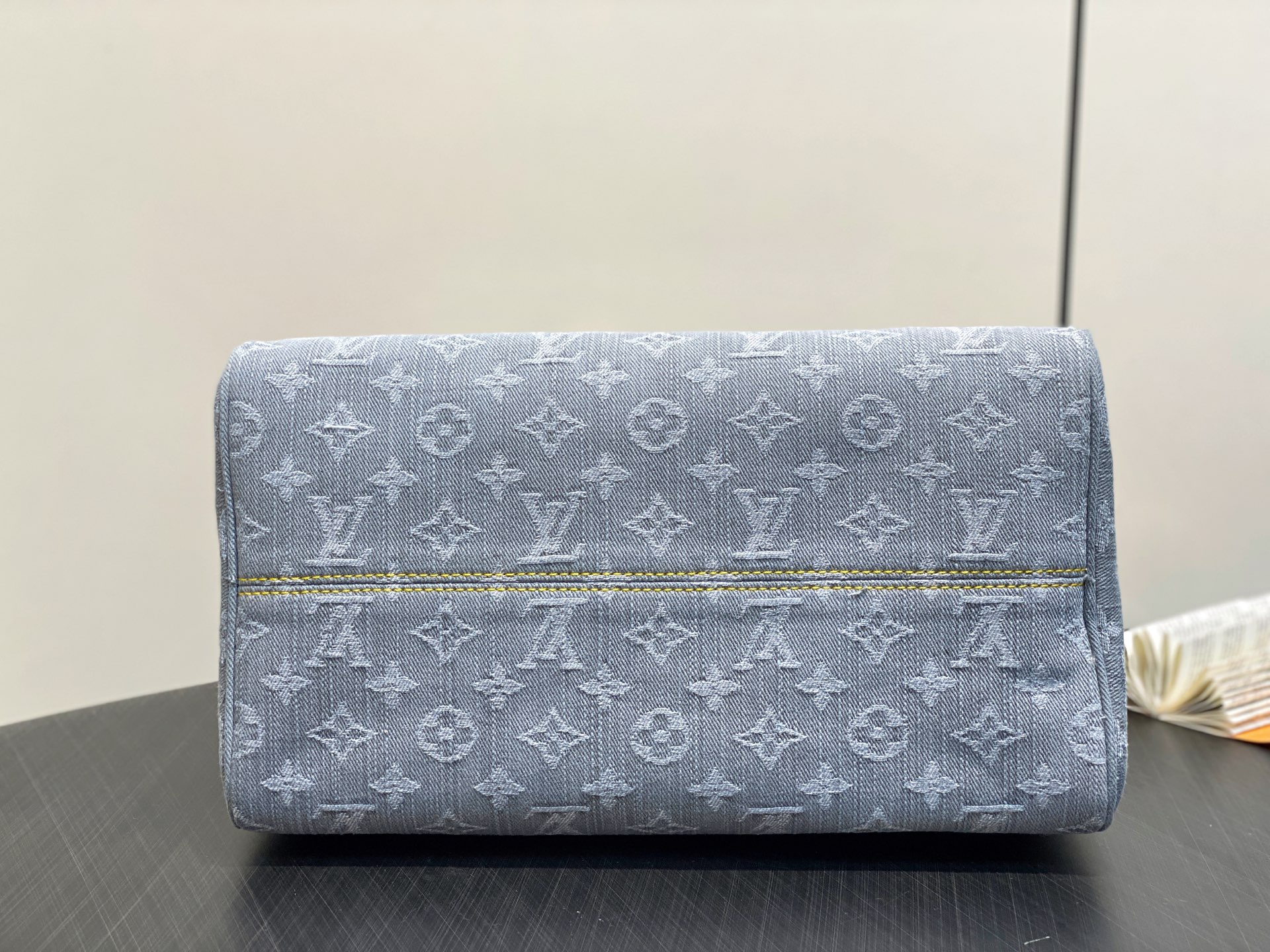 【顶级原单】M13344灰色 牛仔speedy枕头包 SPEEDY SOFT 30 手袋 本款 Spee