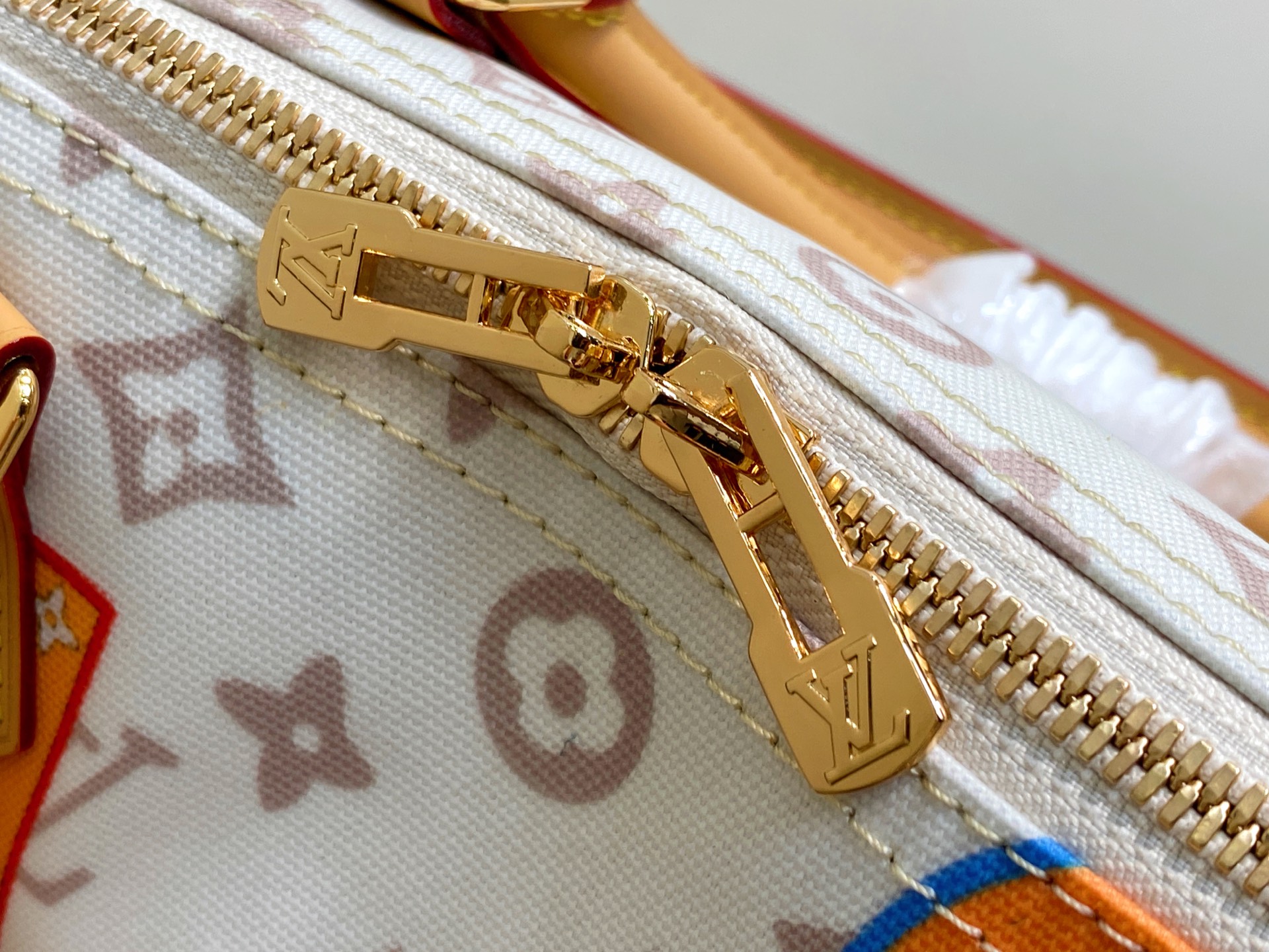 【顶级原单】M14587白色徽章 枕头包speedy Speedy Soft 30手袋 本款 Speed