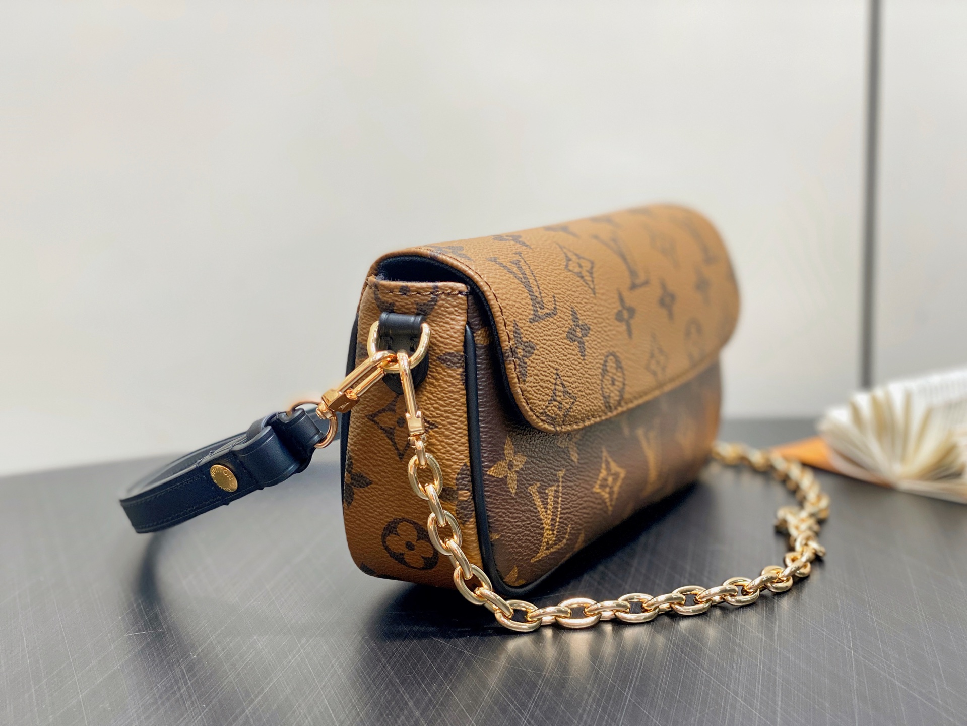 【顶级原单】M26587黄花 链条包系列 Wallet On Chain Ivy 手袋 M81911老花