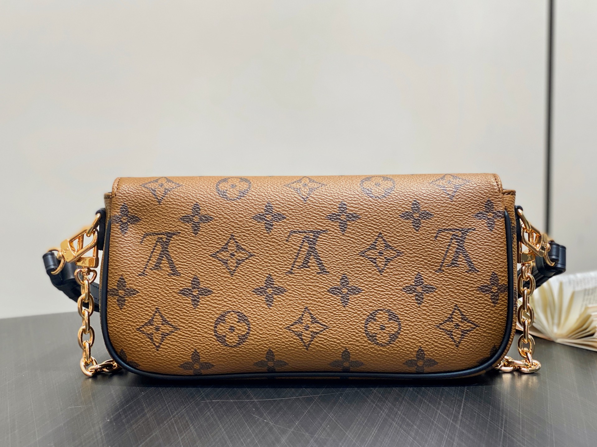 【顶级原单】M26587黄花 链条包系列 Wallet On Chain Ivy 手袋 M81911老花