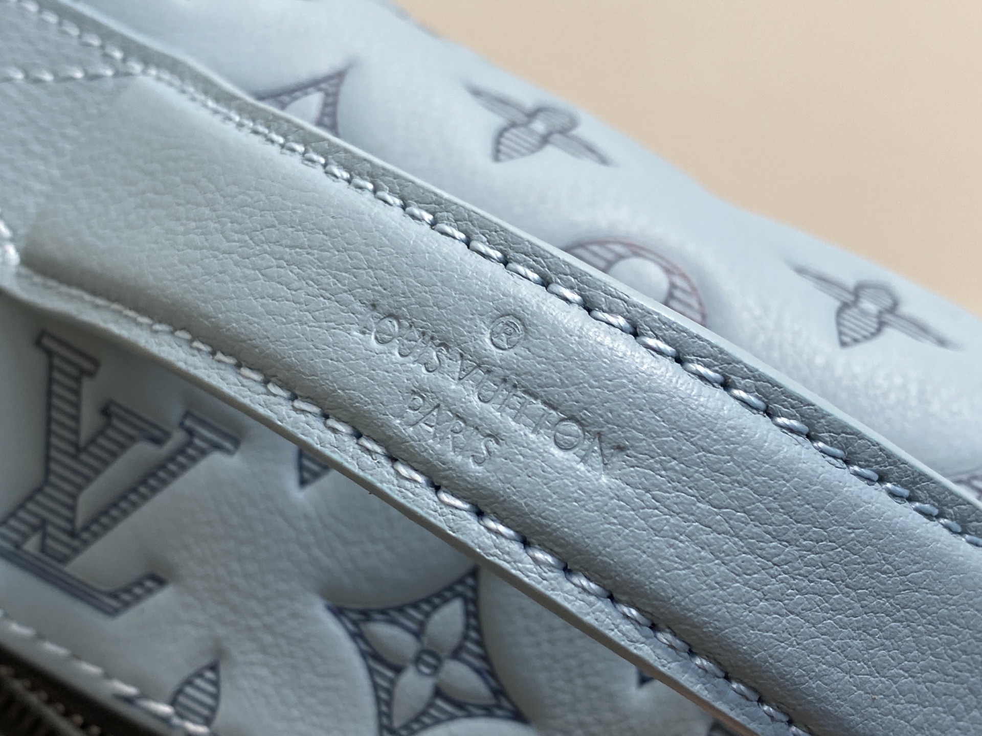 Louis Vuitton Rush Bumbag Blue Monogram Shadow crossbody