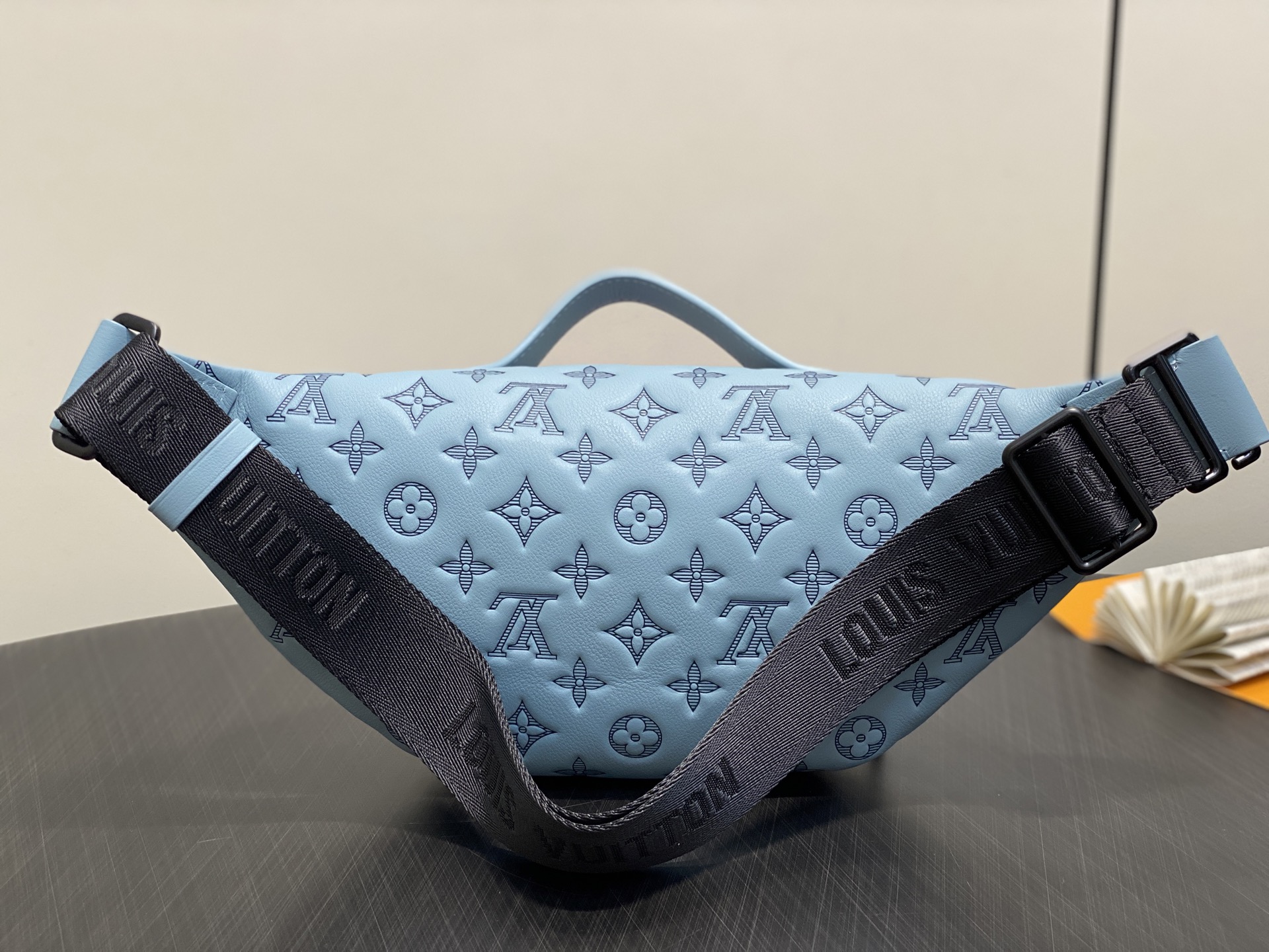 Louis Vuitton Rush Bumbag Blue Monogram Shadow crossbody