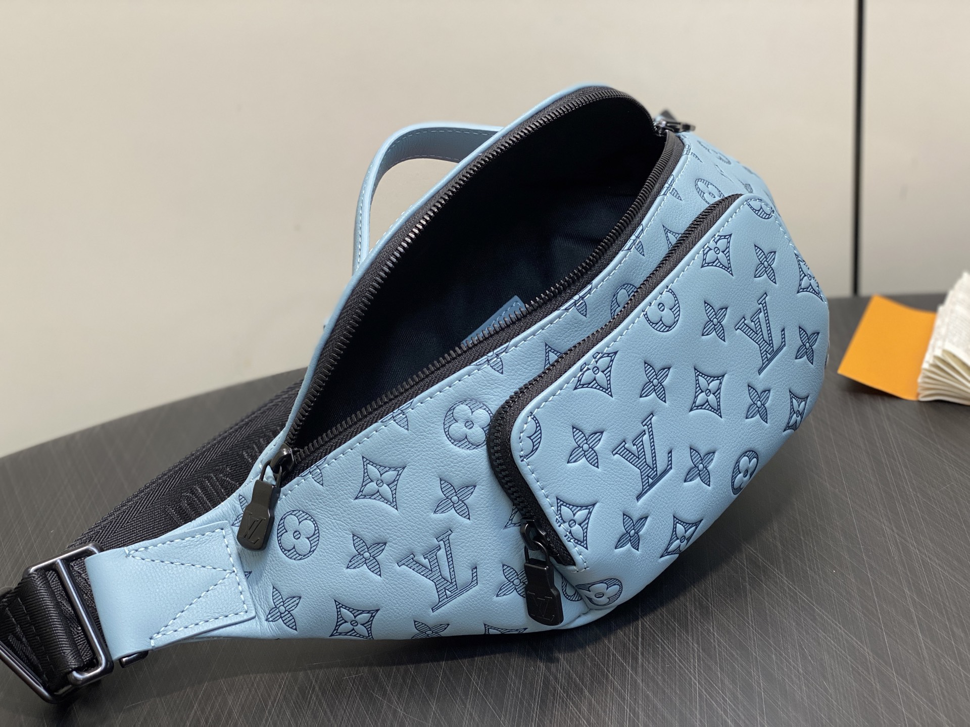Louis Vuitton Rush Bumbag Blue Monogram Shadow crossbody
