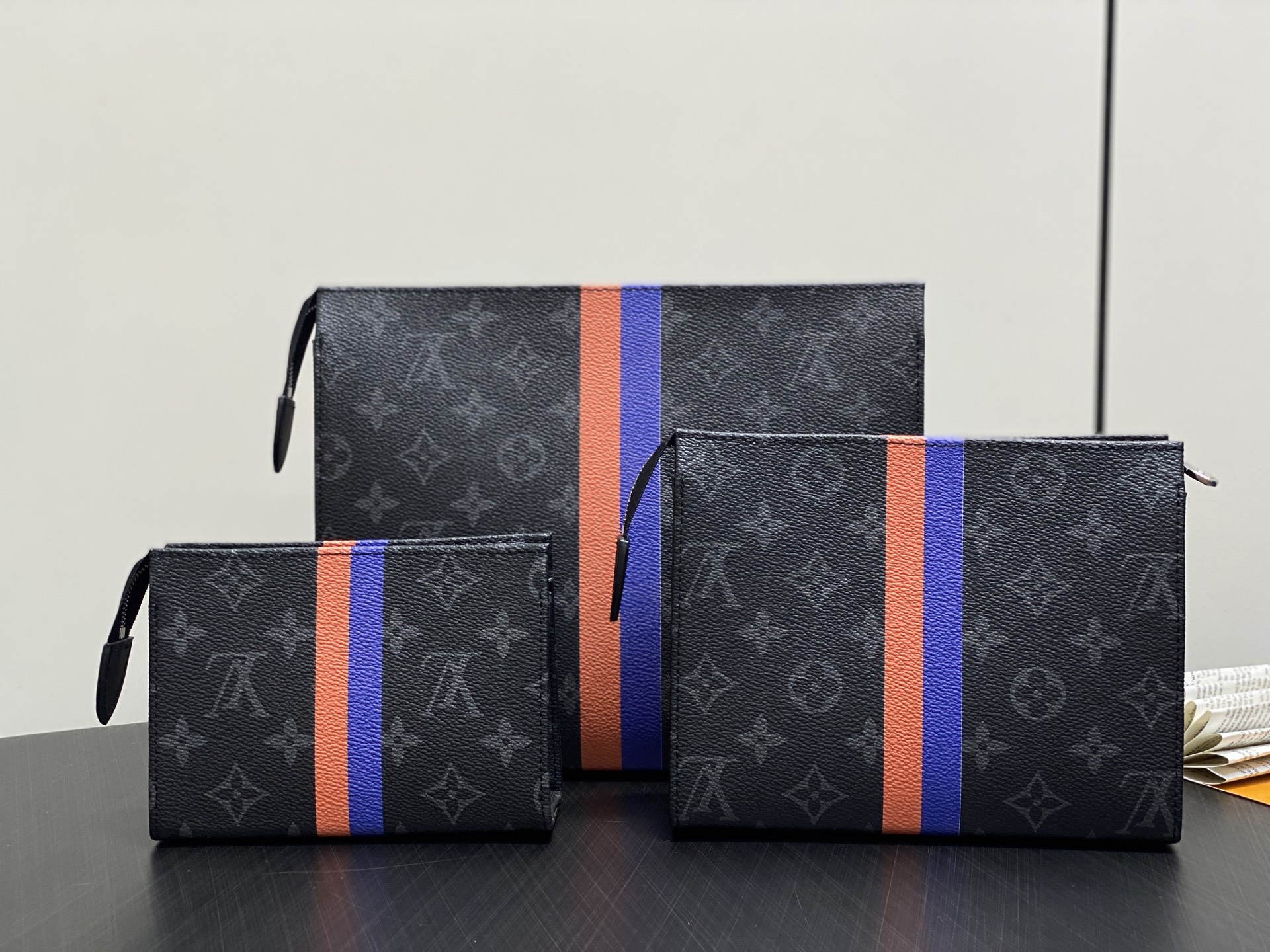 Louis Vuitton Trio Monogram Eclipse 20 x 5.5 x 25 everyday