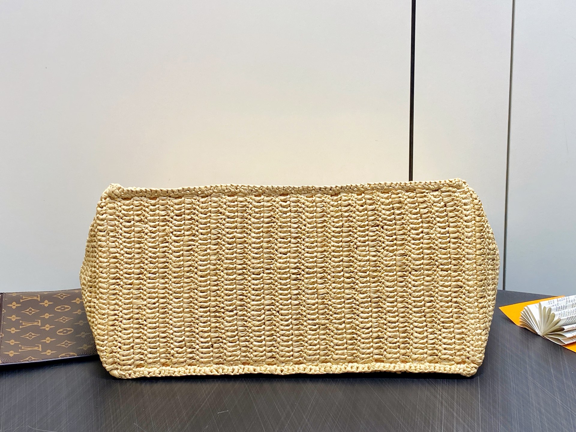Louis Vuitton Shopper Tote Bag - Raffia, Medium, Summer Collection 7 i1748103940727 2778 0 5