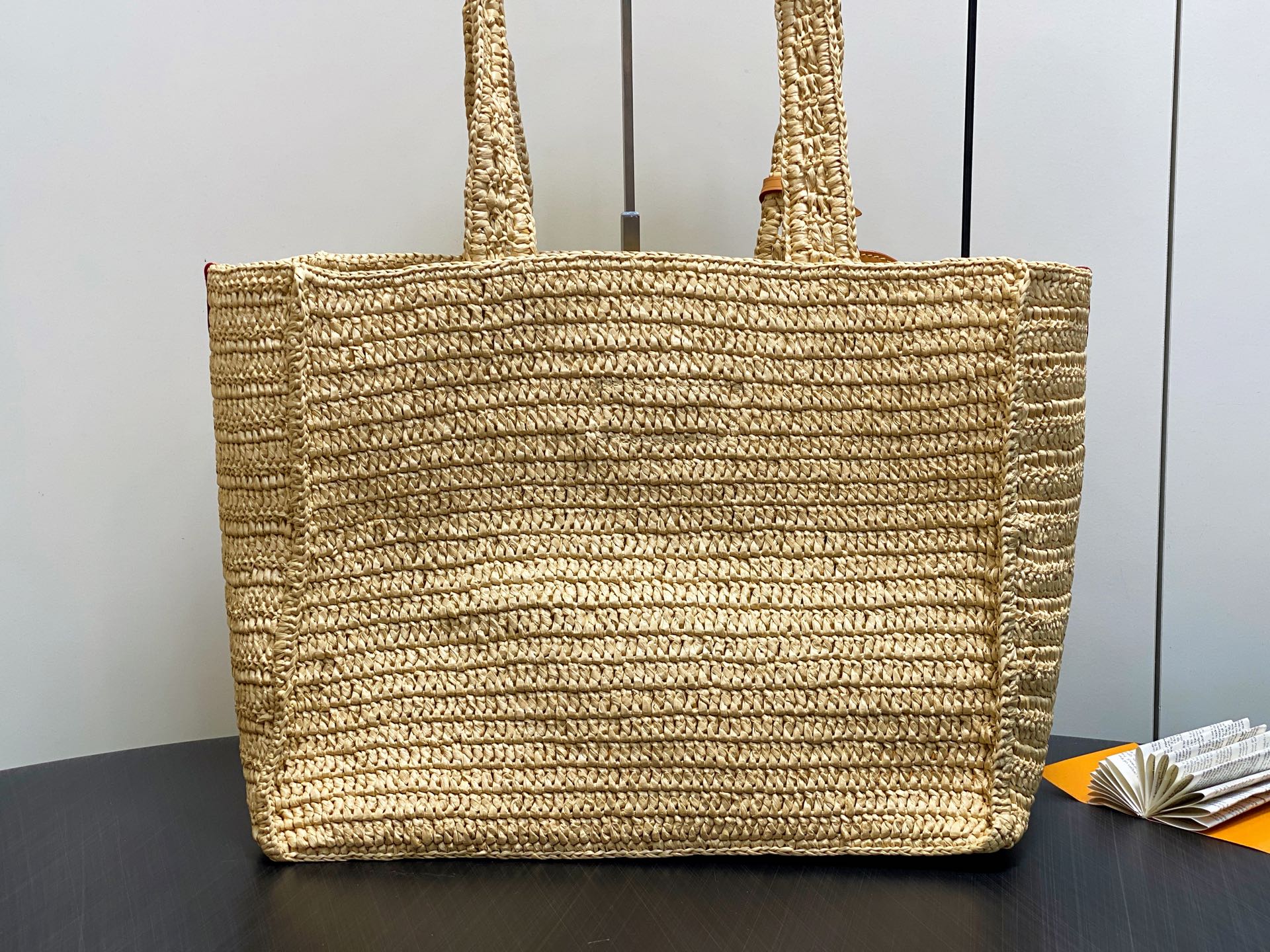 Louis Vuitton Shopper Tote Bag - Raffia, Medium, Summer Collection 6 i1748103942985 4813 0 4