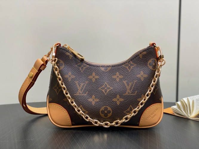 Louis Vuitton Nano Boulogne Bag Monogram Canvas with Adjustable Strap 1 Louis Vuitton Nano Boulogne Bag Monogram Canvas with Adjustable Strap