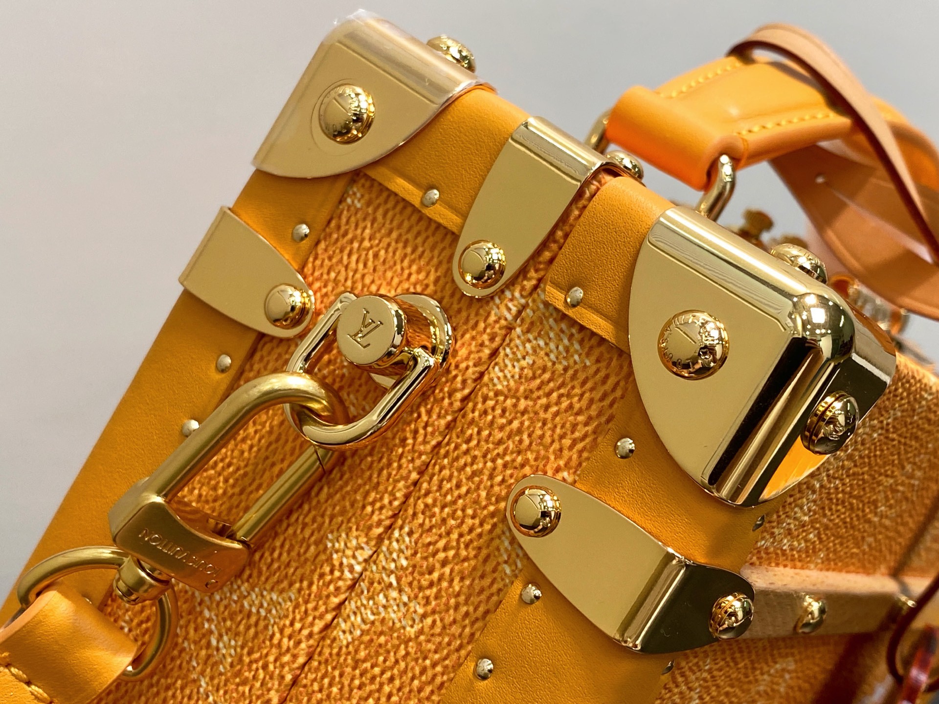 【顶级原单】M12458 M11118黄花 盒子包箱子 本款 Handle Trunk 手袋取材 Mon