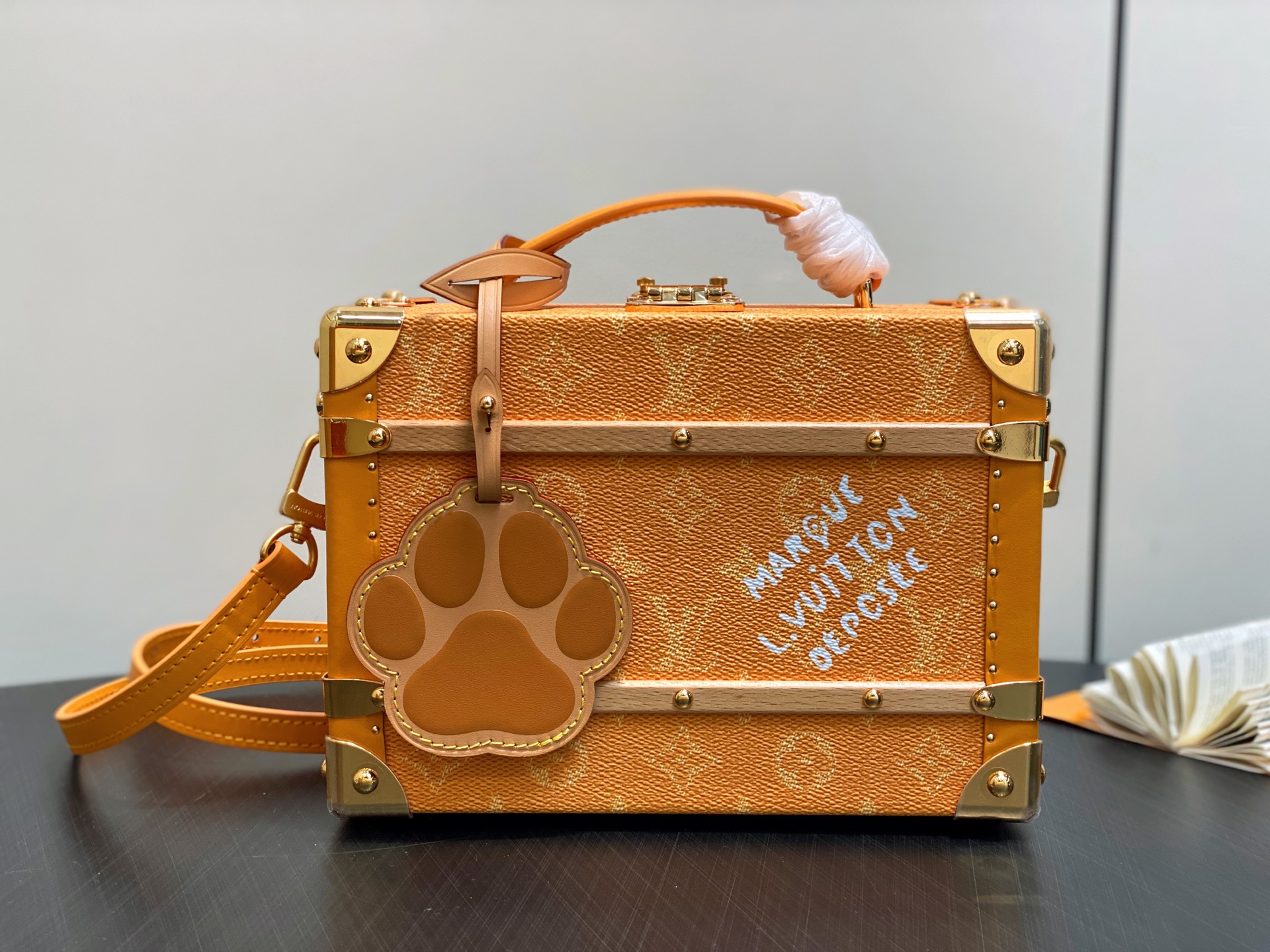 【顶级原单】M12458 M11118黄花 盒子包箱子 本款 Handle Trunk 手袋取材 Mon