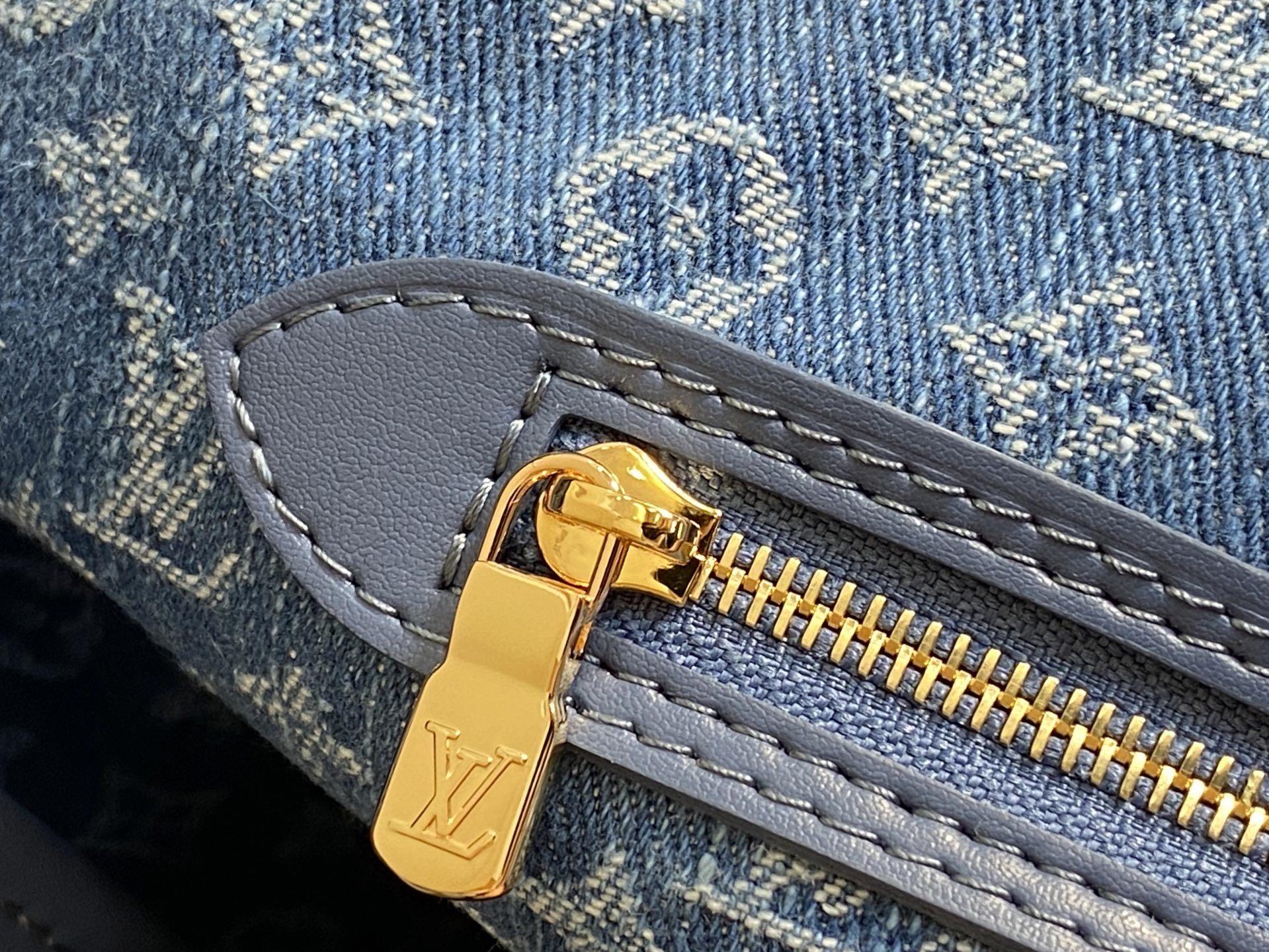 【顶级原单】M14856灰蓝色 水波纹购物袋 NEW Neverfull MM 手袋 Neverfull