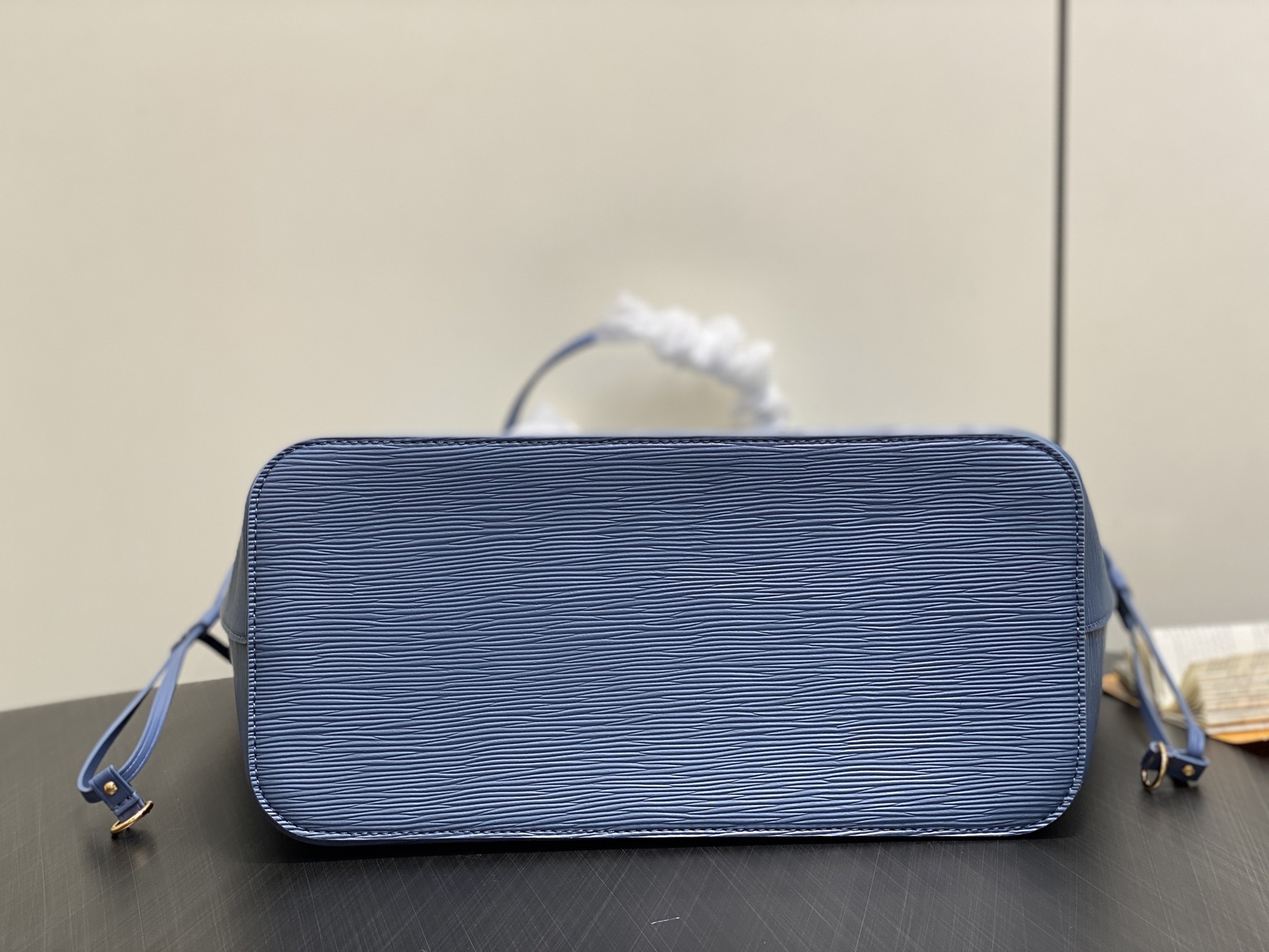 【顶级原单】M14856灰蓝色 水波纹购物袋 NEW Neverfull MM 手袋 Neverfull