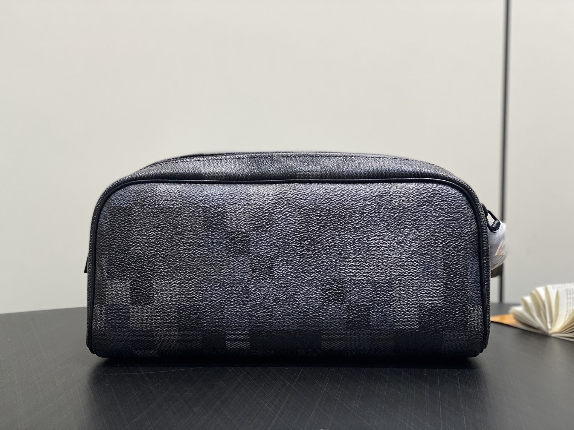 【顶级原单】M15109黑格 马赛克迷彩洗漱包 DOPP KIT 盥洗袋 Damoflage Black