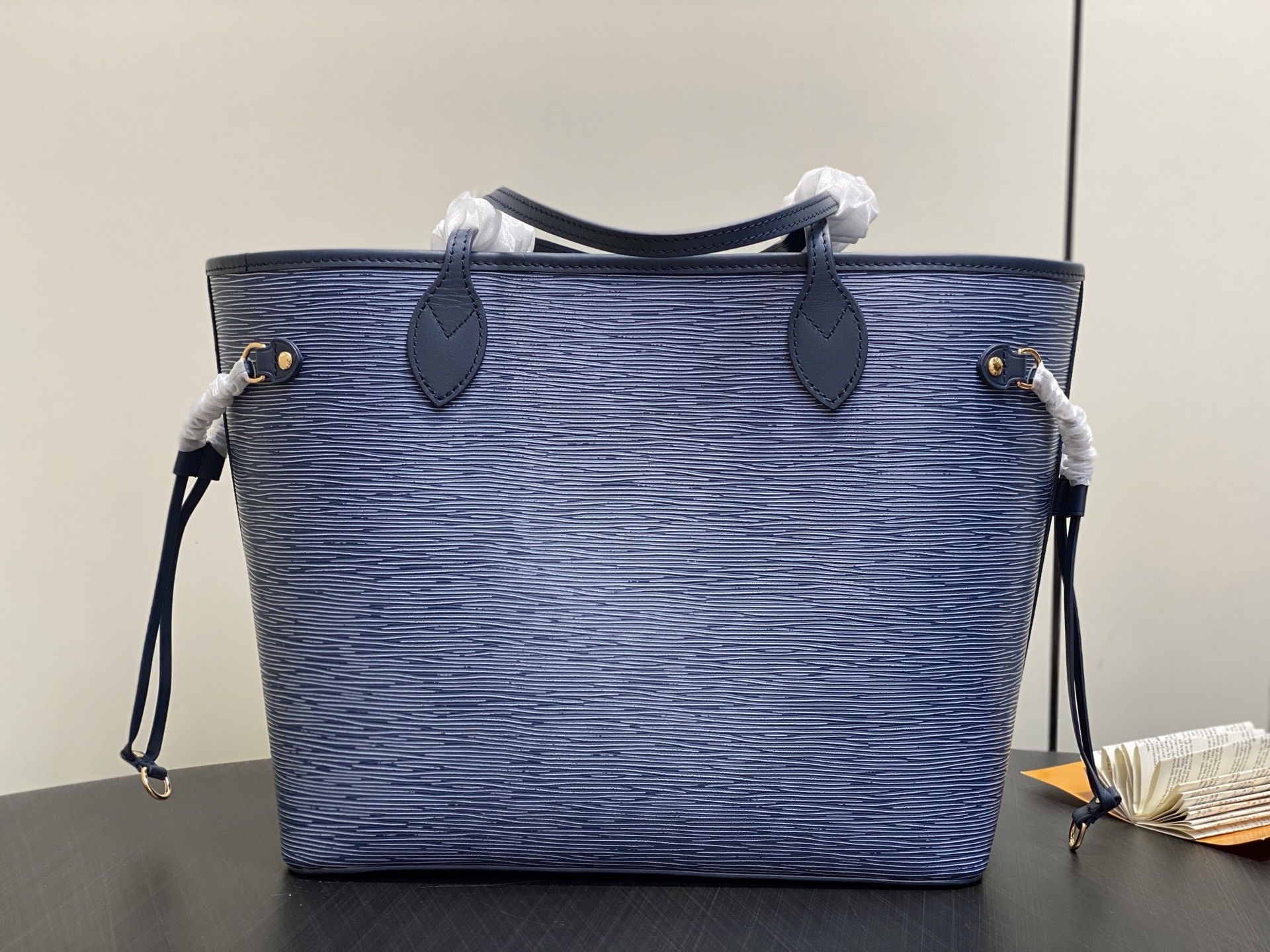 【顶级原单】M14856蓝白色 水波纹购物袋 NEW Neverfull MM 手袋 M11930 Ne