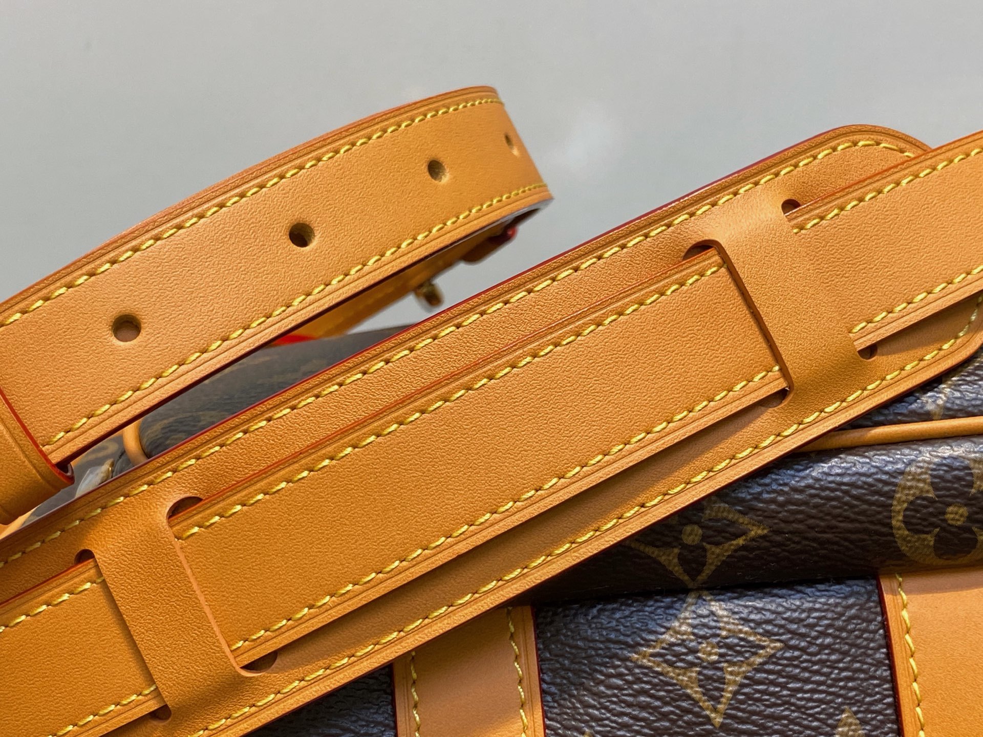 【顶级原单】M14981老花 复古男包枕头包 KEEPALL 25 CARGO 手袋 本款 Keepal
