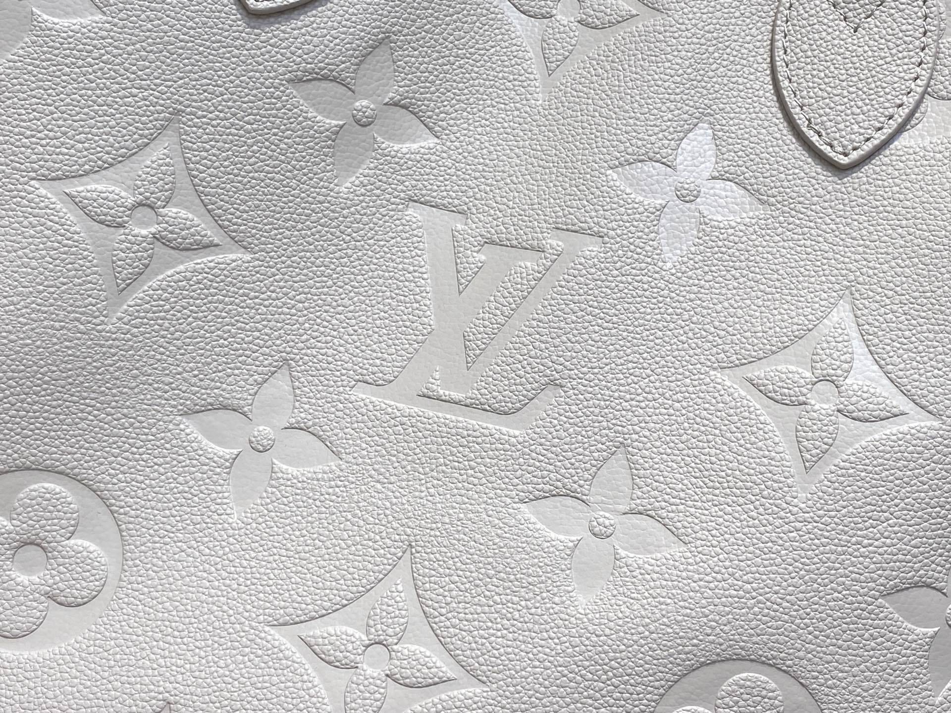 【顶级原单】M45685 M13758香芋紫 全皮压花购物袋系列 Neverfull 中号手袋 本款 N