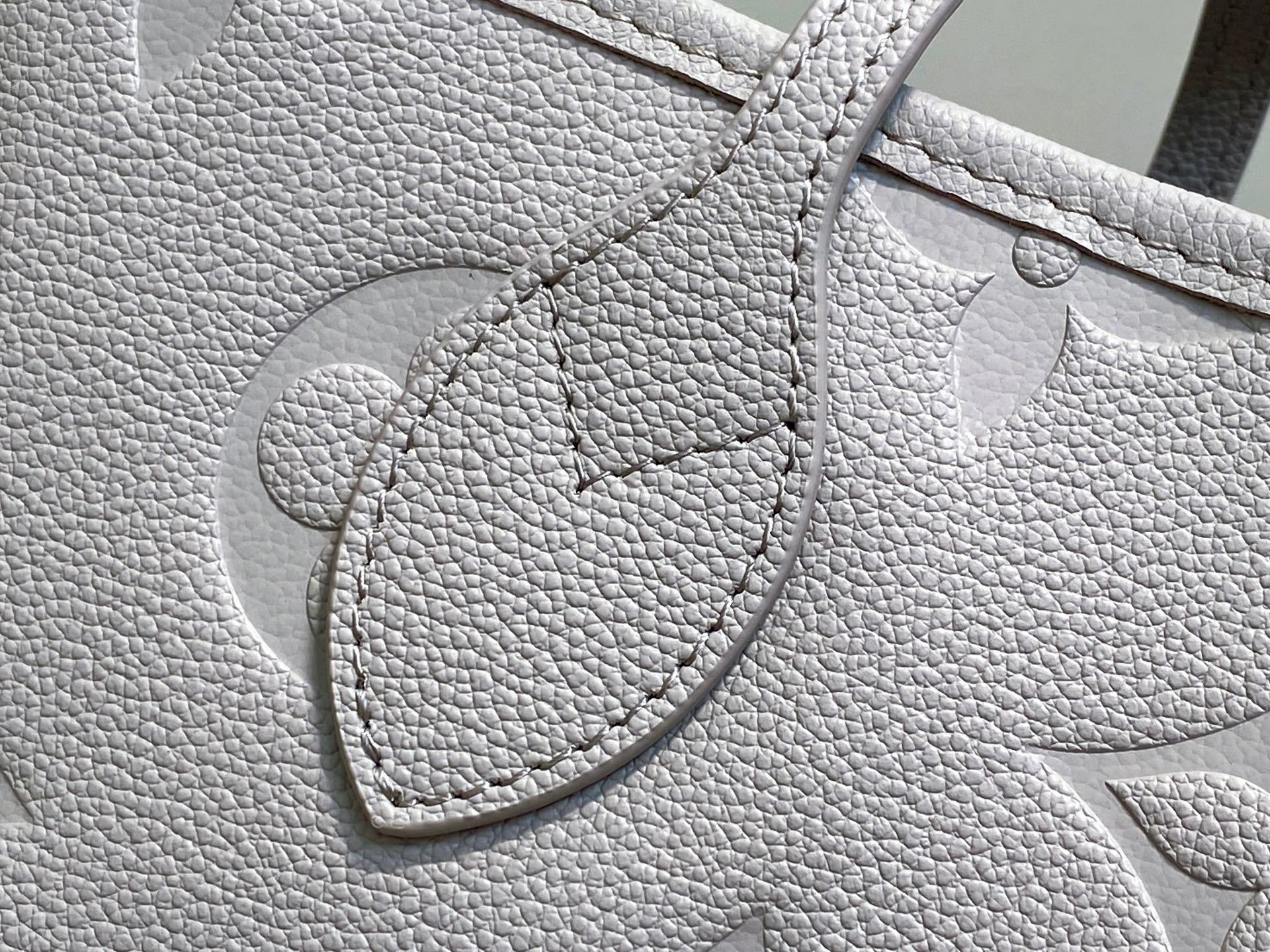 【顶级原单】M45685 M13758香芋紫 全皮压花购物袋系列 Neverfull 中号手袋 本款 N