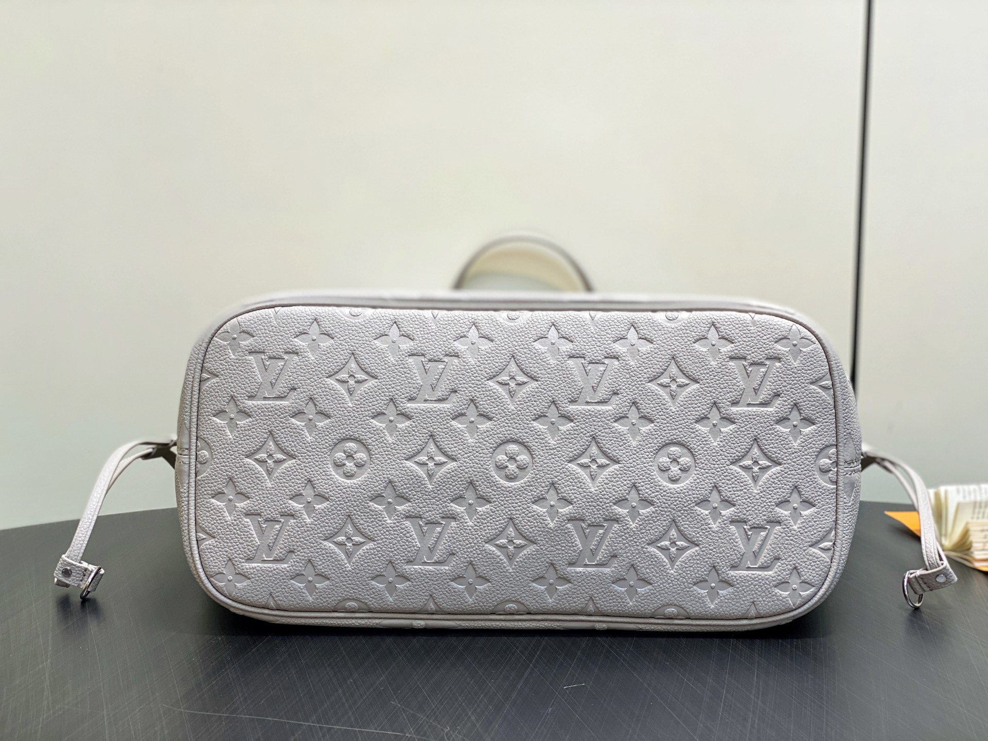 【顶级原单】M45685 M13758香芋紫 全皮压花购物袋系列 Neverfull 中号手袋 本款 N