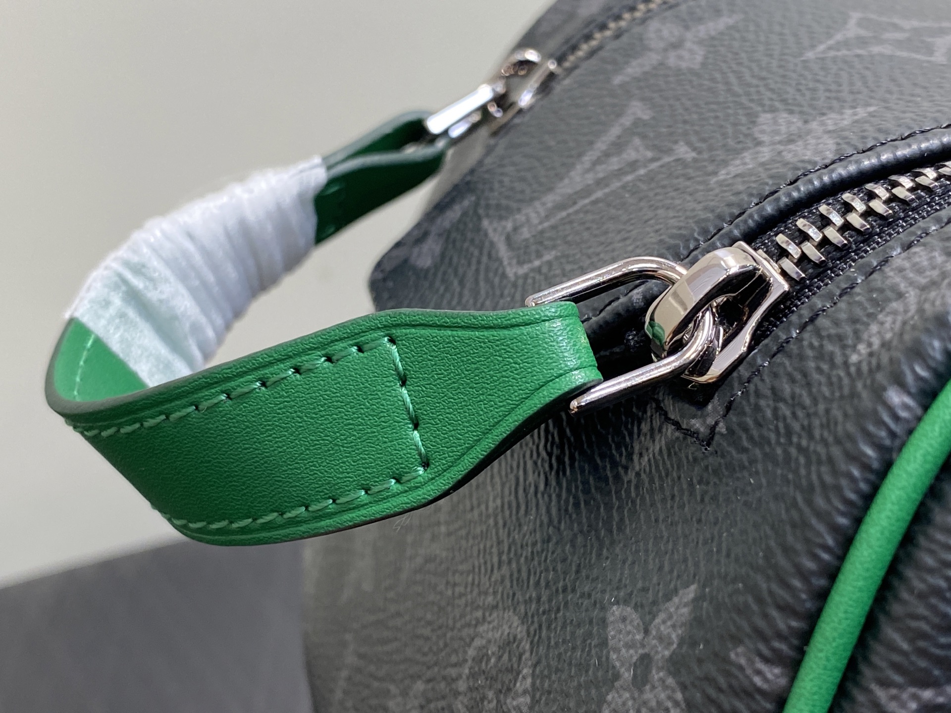 【顶级原单】M15246黑花绿色 洗漱包系列 DOPP KIT 盥洗袋 本款 Dopp Kit 盥洗袋取