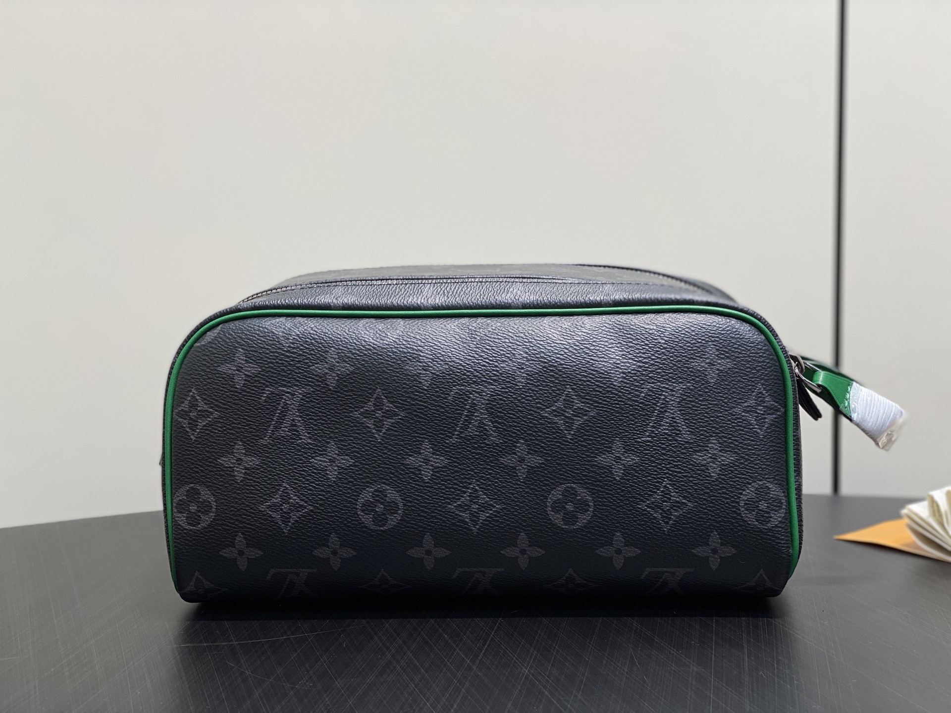 【顶级原单】M15246黑花绿色 洗漱包系列 DOPP KIT 盥洗袋 本款 Dopp Kit 盥洗袋取