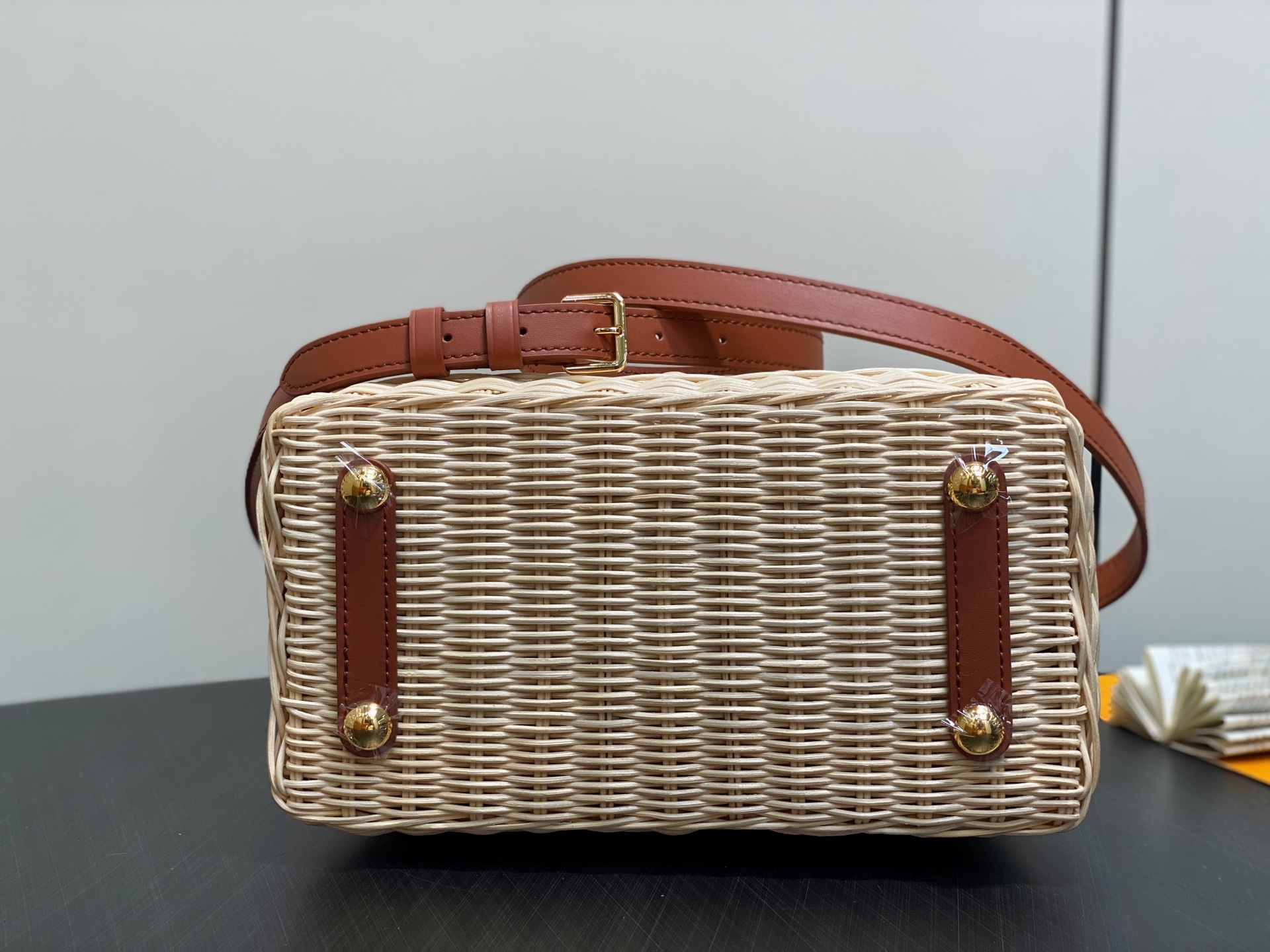 【顶级原单】M14366棕色 编织cap那英款 Capucines BB 手袋 本款 Capucines