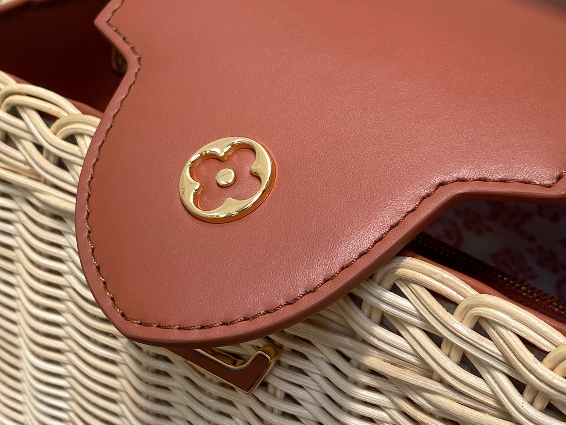 【顶级原单】M14366棕色 编织cap那英款 Capucines BB 手袋 本款 Capucines