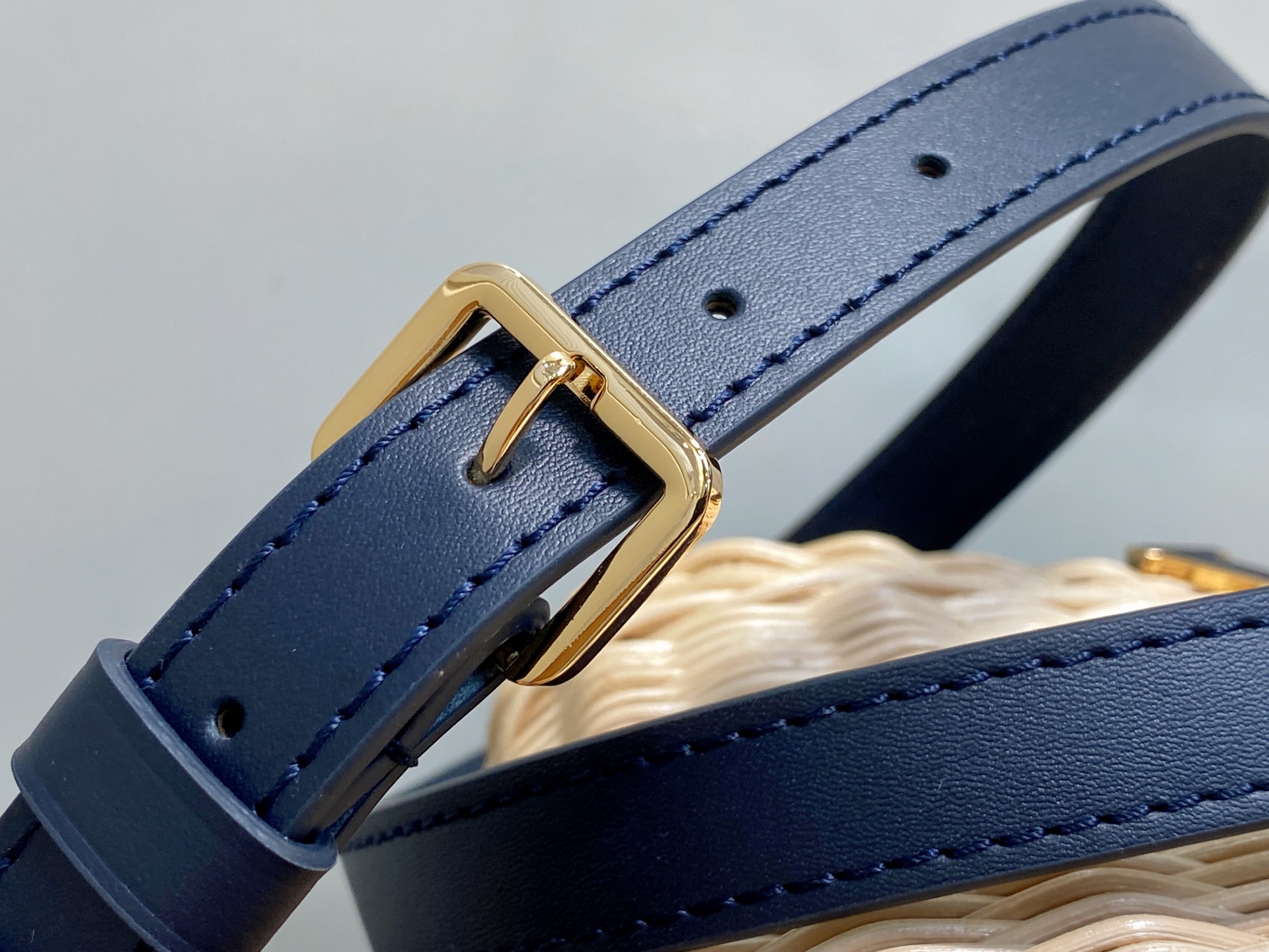 【顶级原单】M14366深蓝色 编织cap那英款 Capucines BB 手袋 本款 Capucine